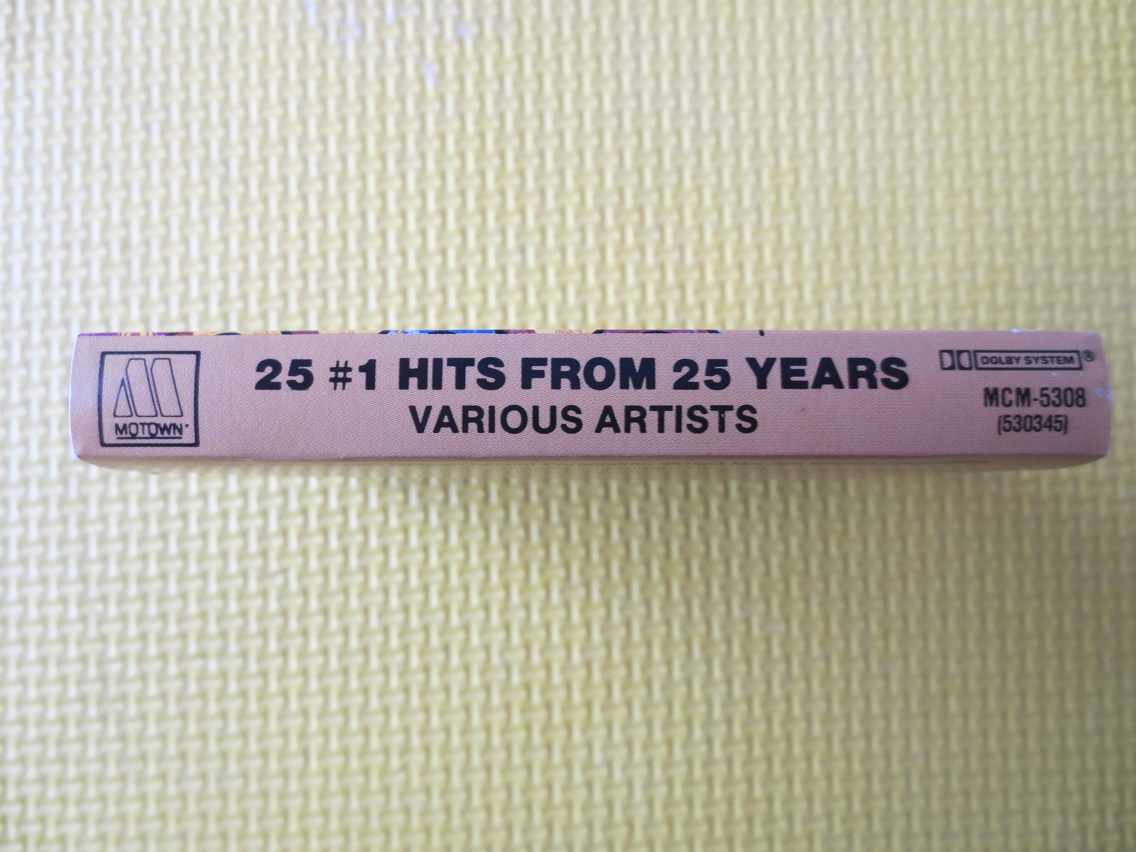 25 #1 Hits from 25 Years – Jukebox Classics (1988) Cassette