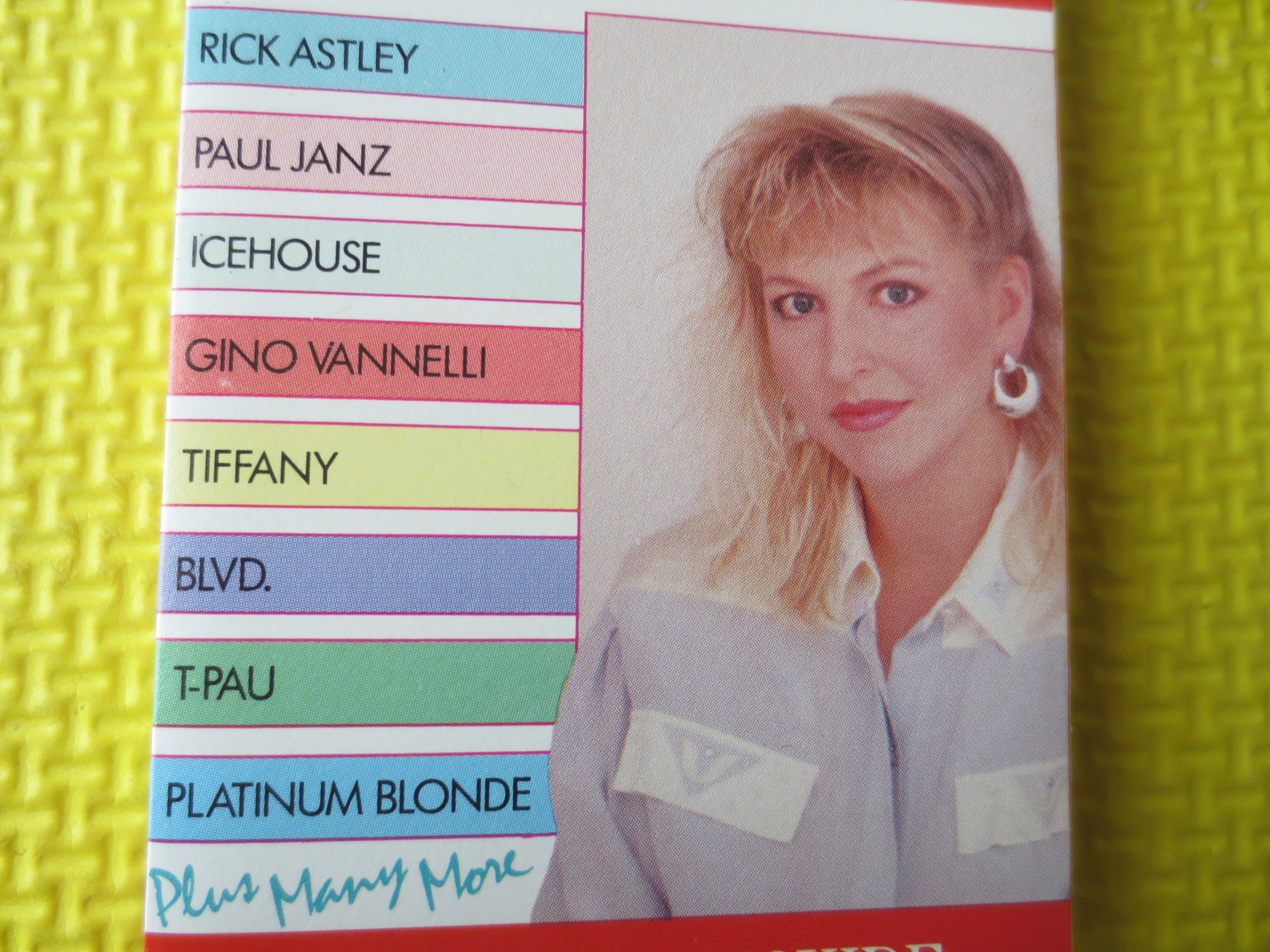 The Video Hits Album 2 (1988) Cassette