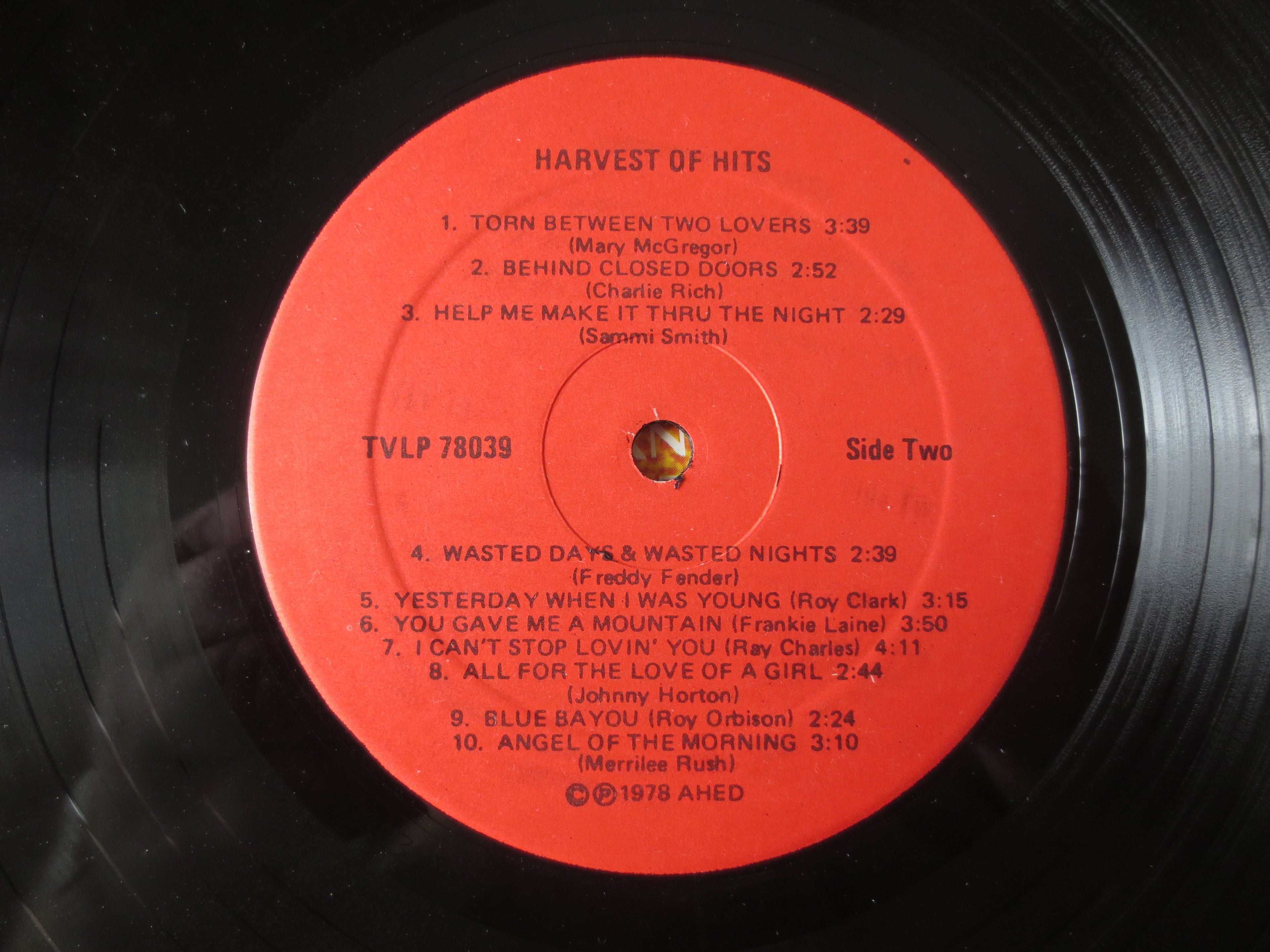 Various Artists – Harvest of Hits (1978) [Vinyl LP]