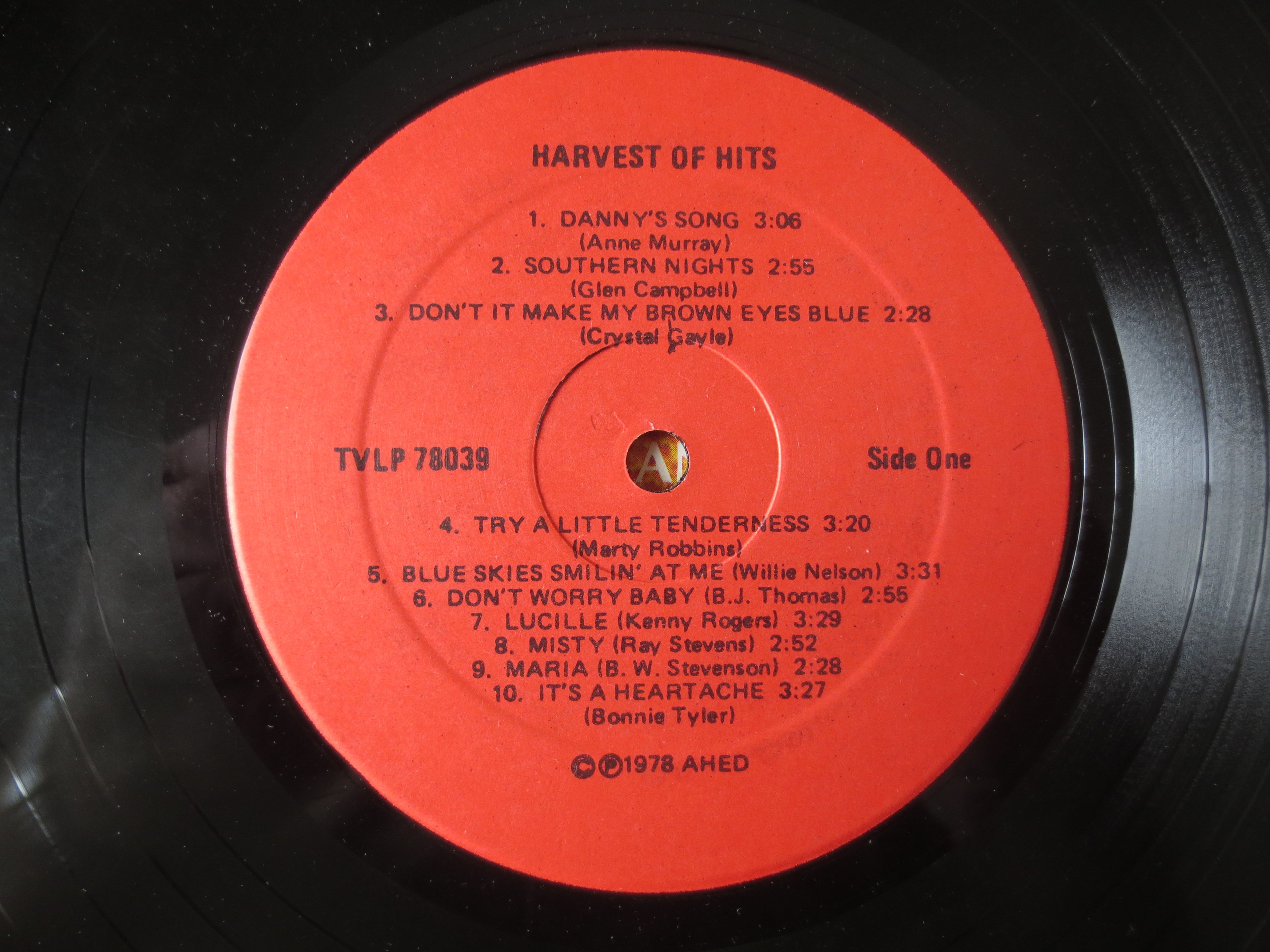 Various Artists – Harvest of Hits (1978) [Vinyl LP]