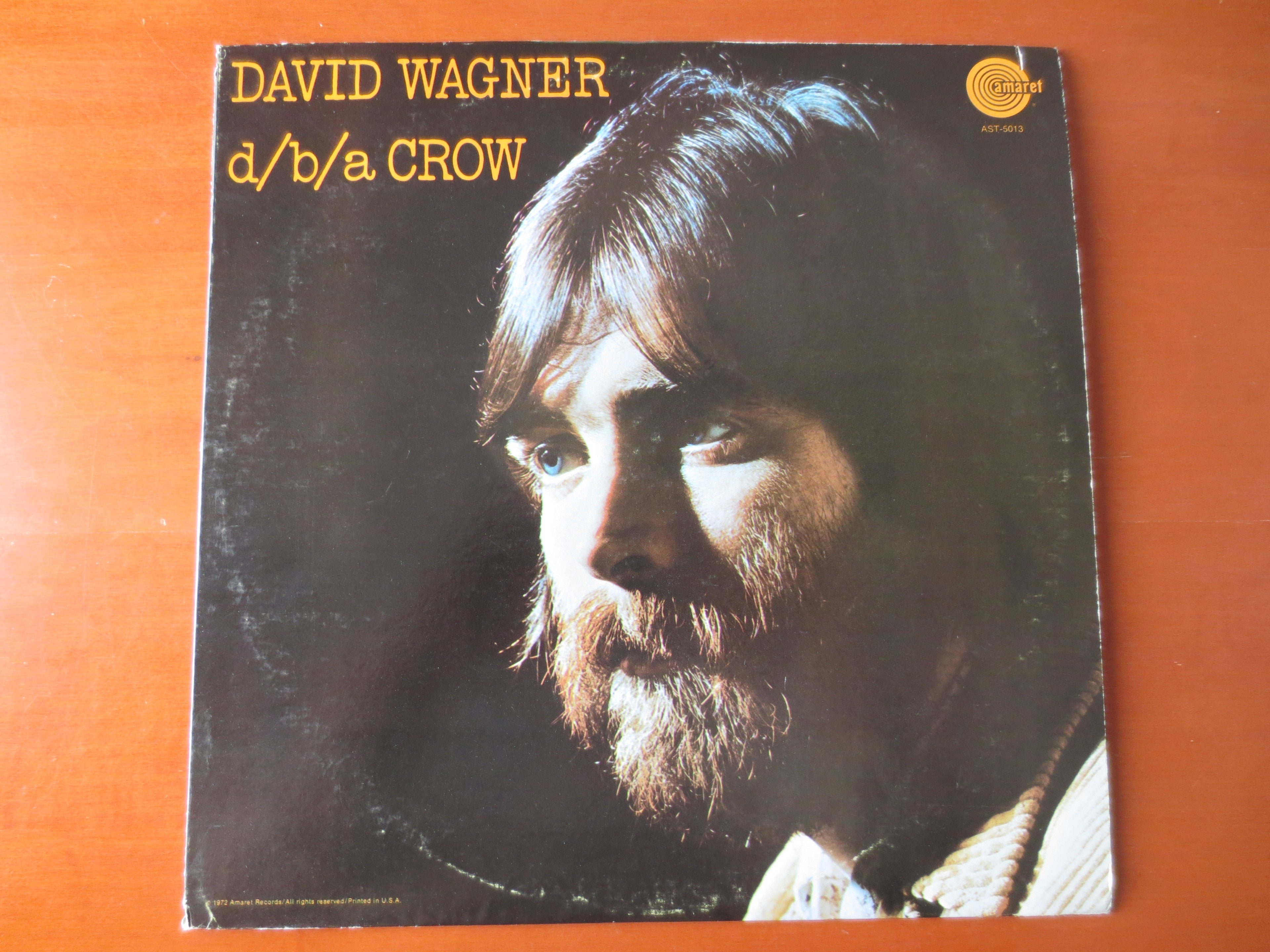 David Wagner – d/b/a Crow (1972) Vinyl LP
