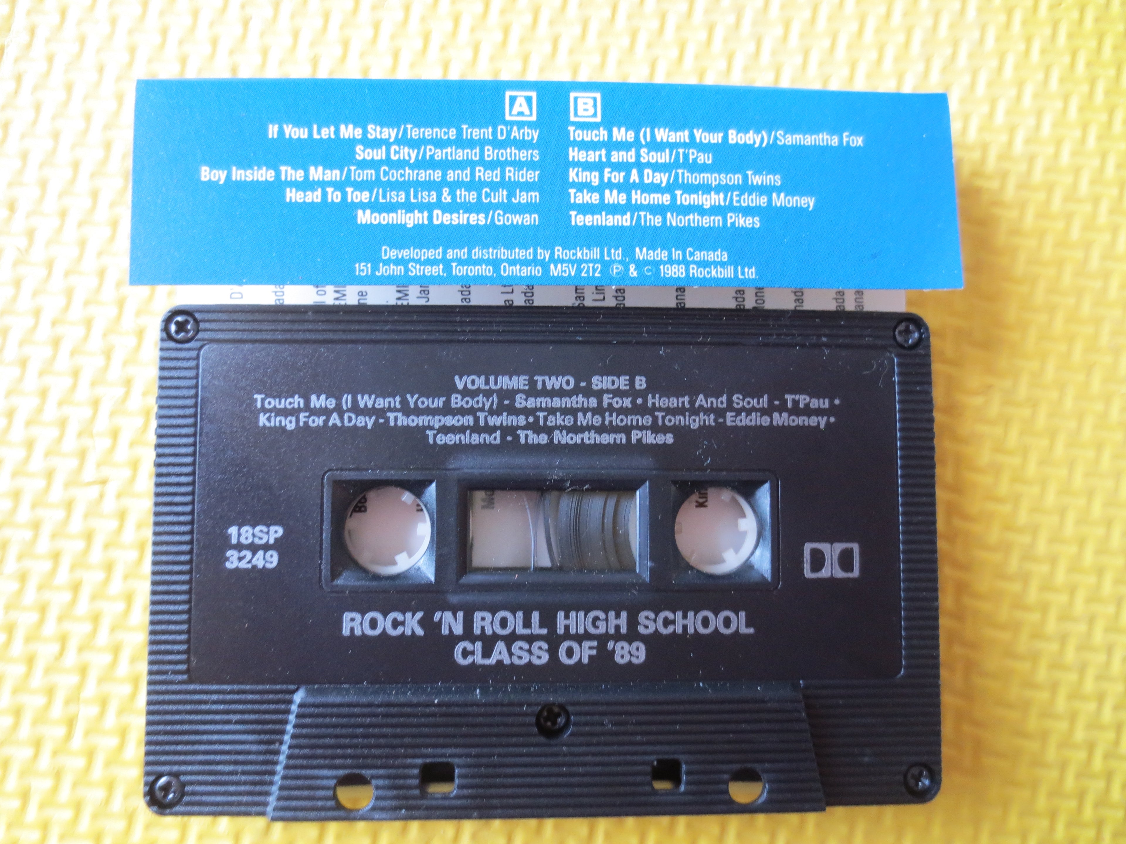 Rock 'N Roll High School Vol. 2 (1989) Cassette