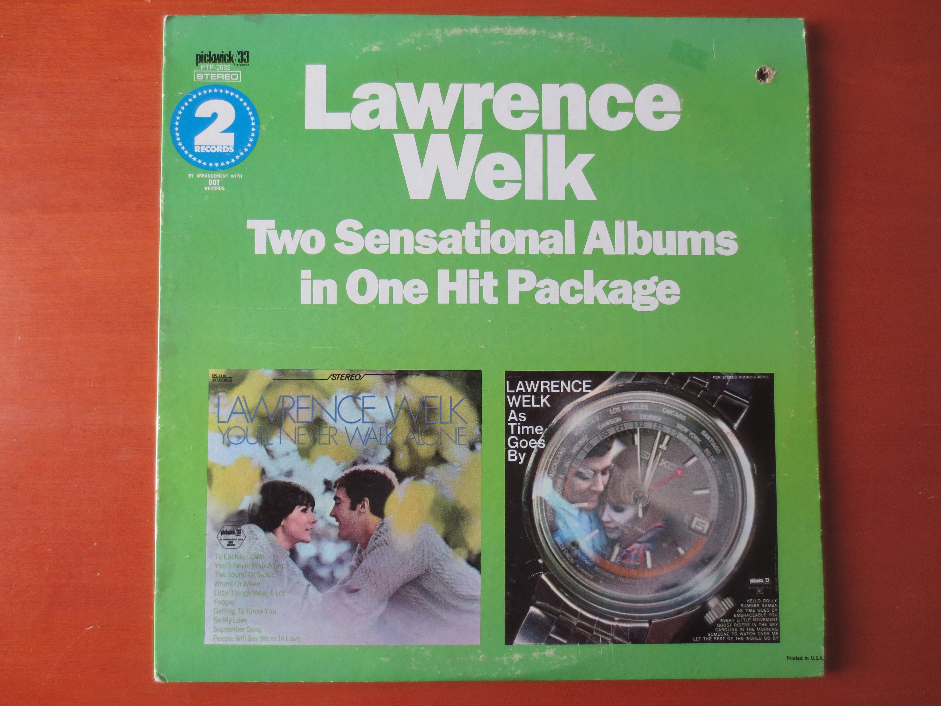 Lawrence Welk – Two Sensational Albums (1968) Vinyl 2xLP