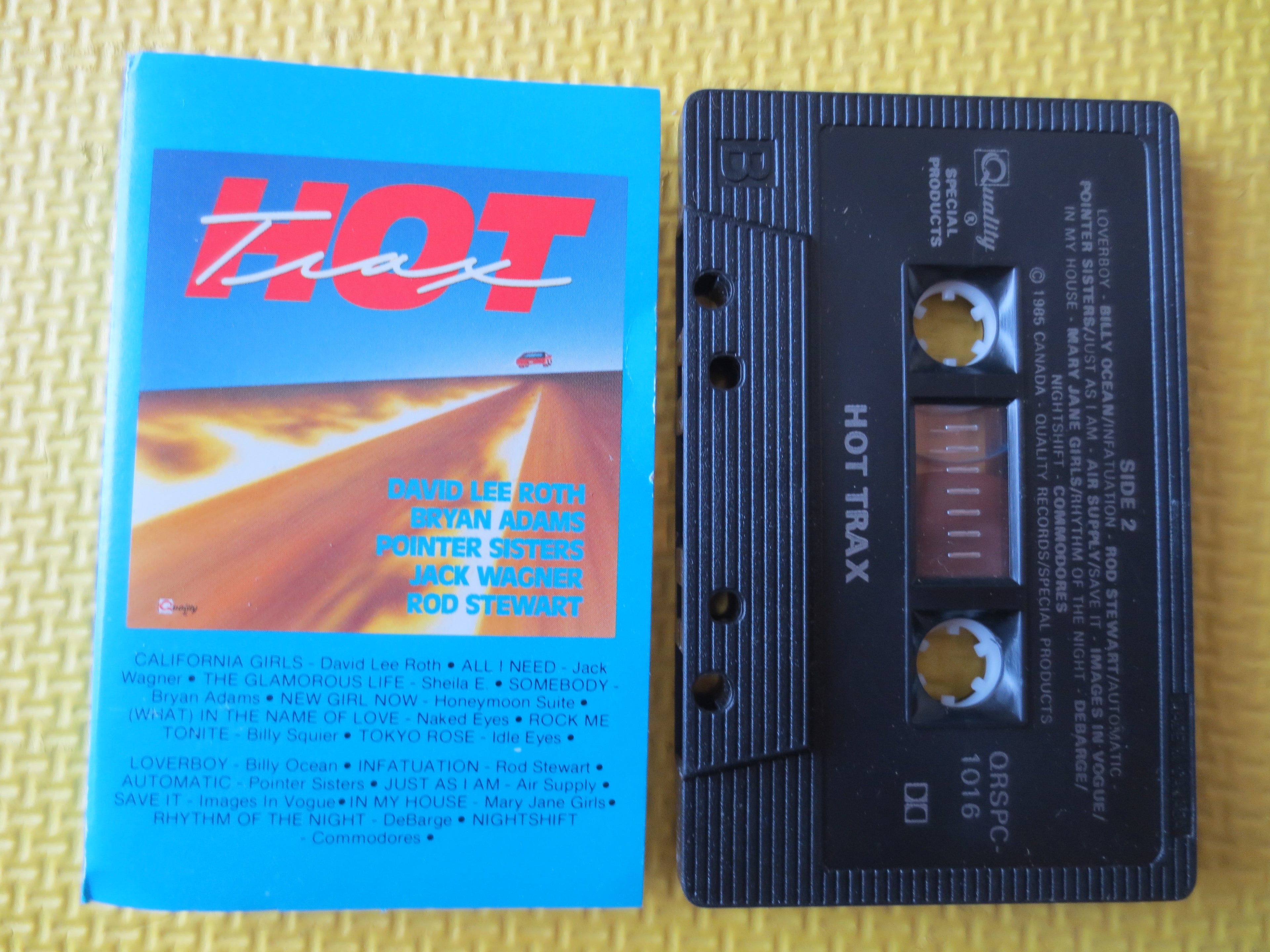Hot Trax – Pop Music Hits (1985) Cassette