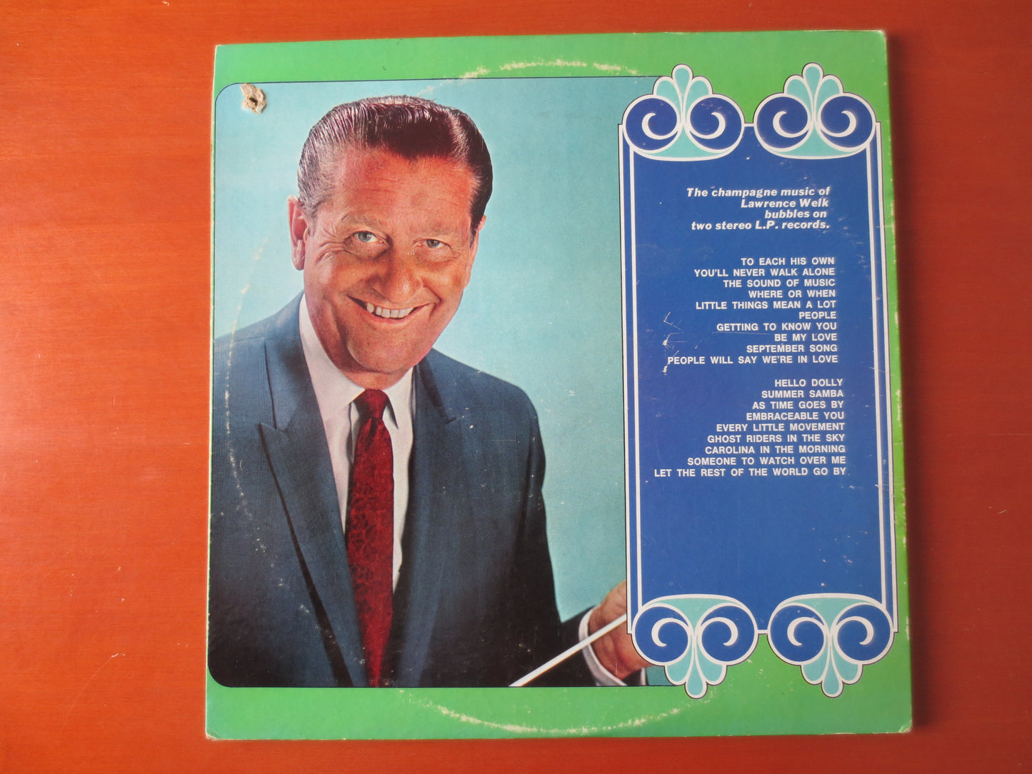 LAWRENCE WELK, TWO Records, Lawrence Welk Albums, Lawrence Welk Record, Vintage Vinyl, Vinyl Records, Jazz, 1968 Records