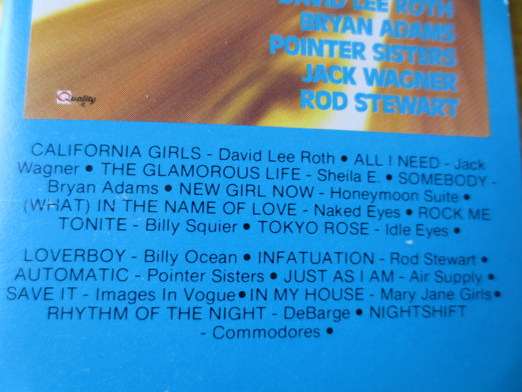 Hot Trax – Pop Music Hits (1985) Cassette