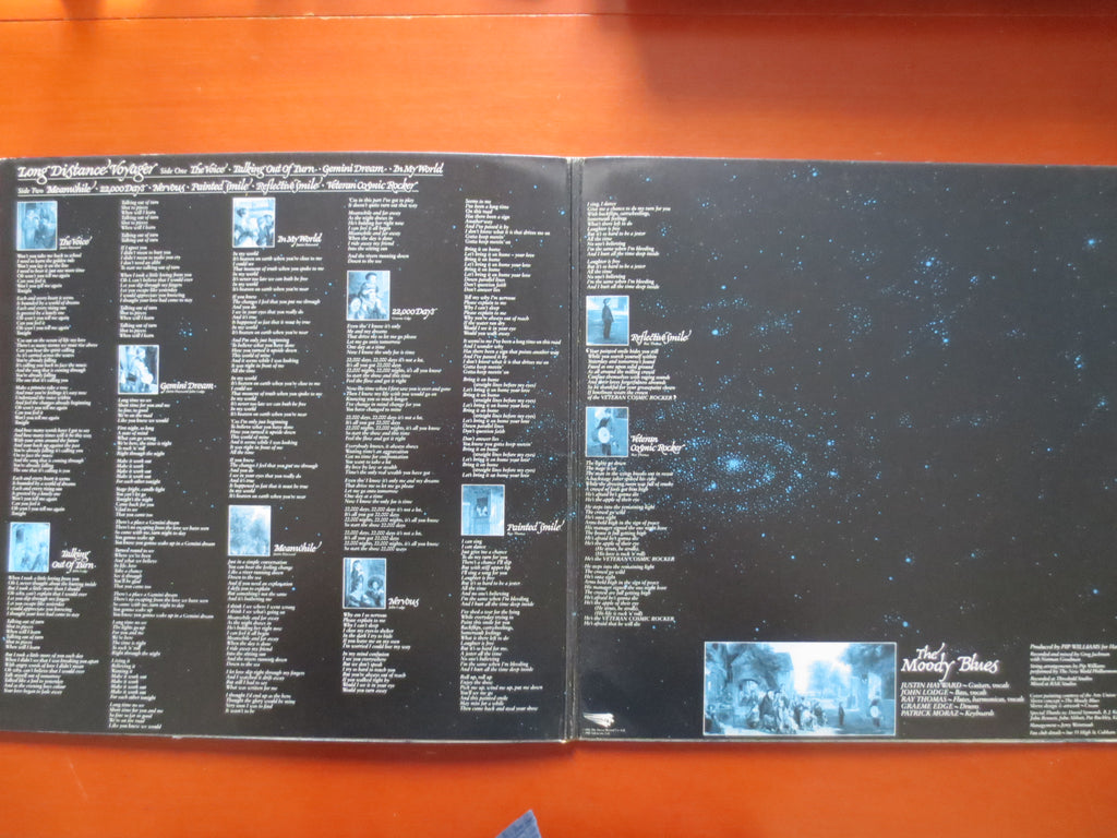 The Moody Blues – Long Distance Voyager (1981) Vinyl LP