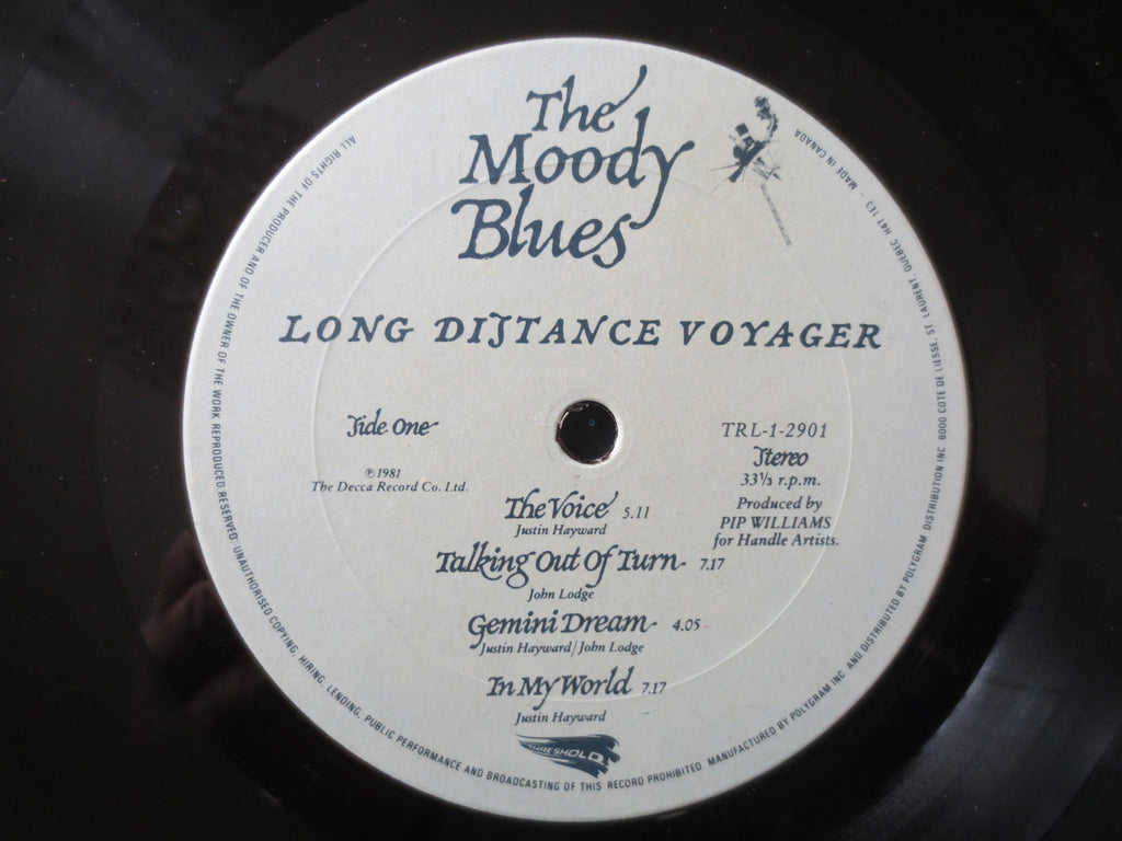 The Moody Blues – Long Distance Voyager (1981) Vinyl LP