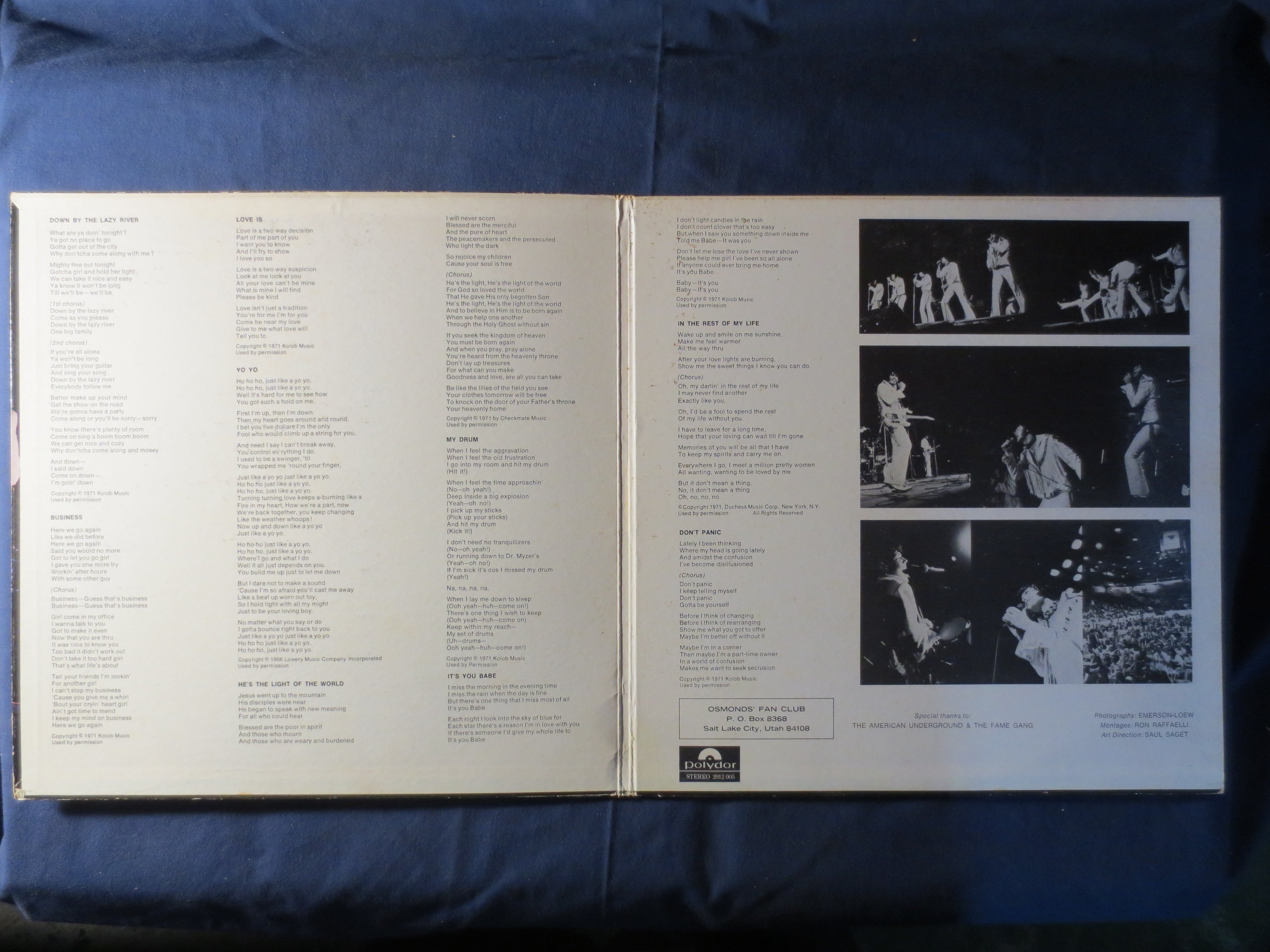 The Osmonds – Phase III (1972) Vinyl LP