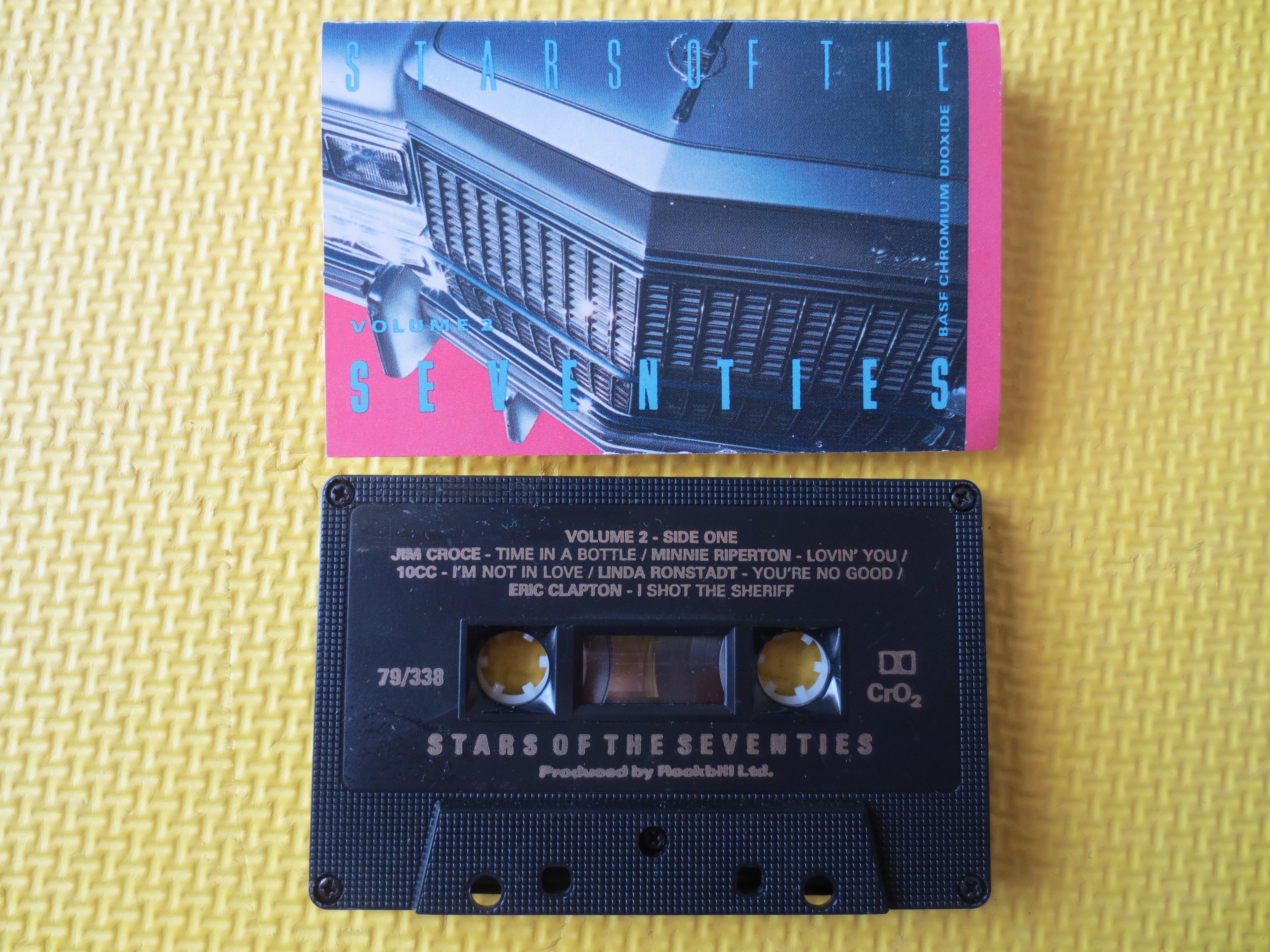 Stars of the Seventies Vol. 2 (1985) Cassette
