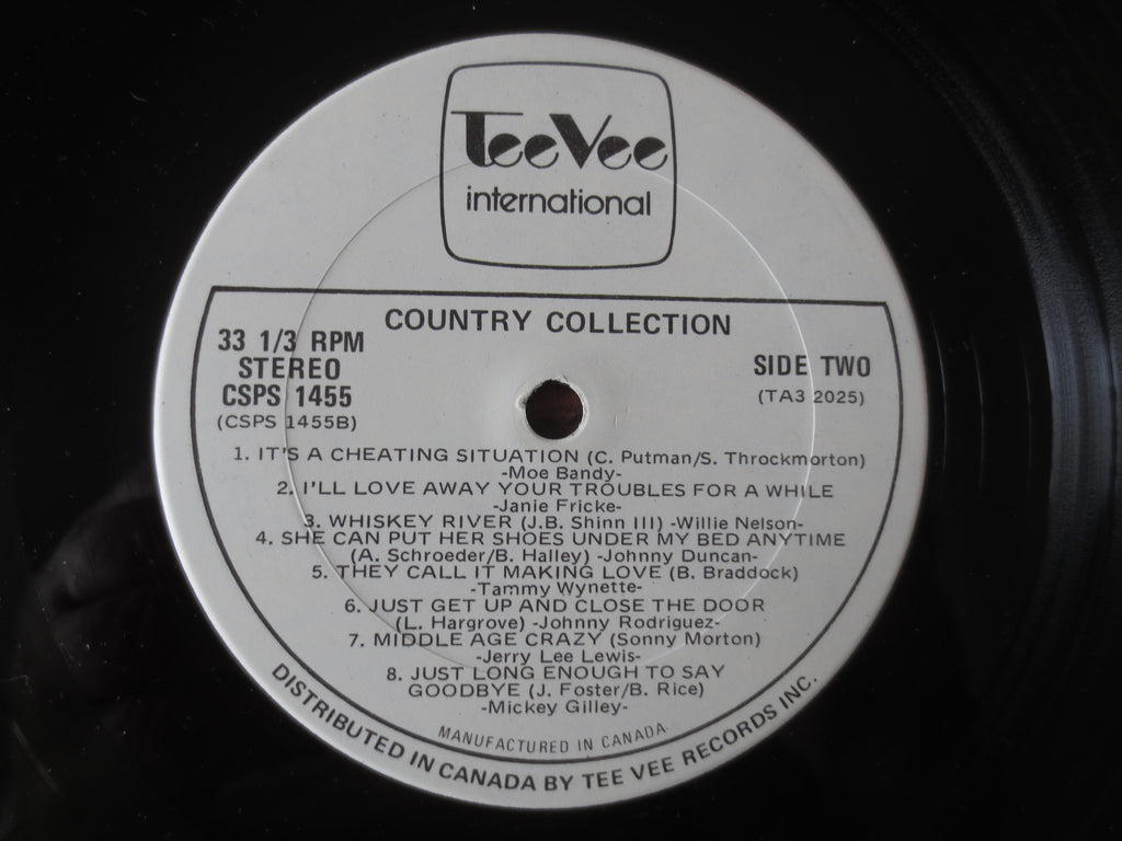 Various Artists – Country Collection (Tee Vee Records, 1979) Vinyl LP