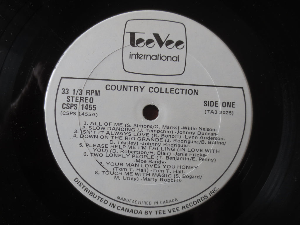 Various Artists – Country Collection (Tee Vee Records, 1979) Vinyl LP