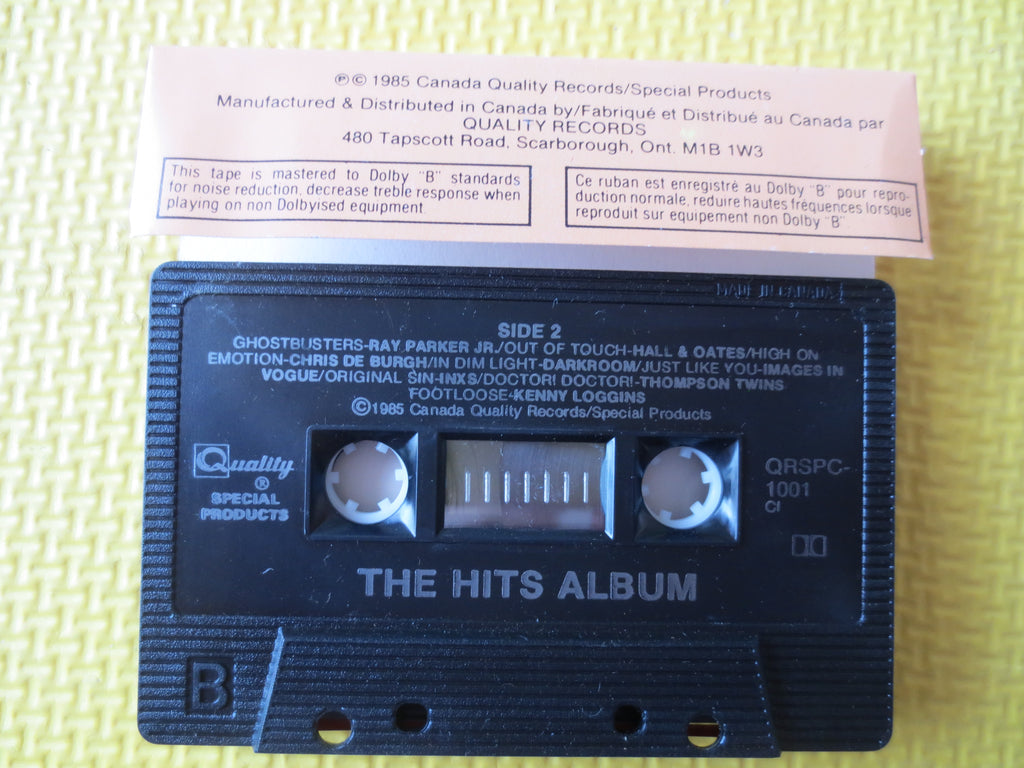The Hits Album – 80s Pop Music (1985) Cassette
