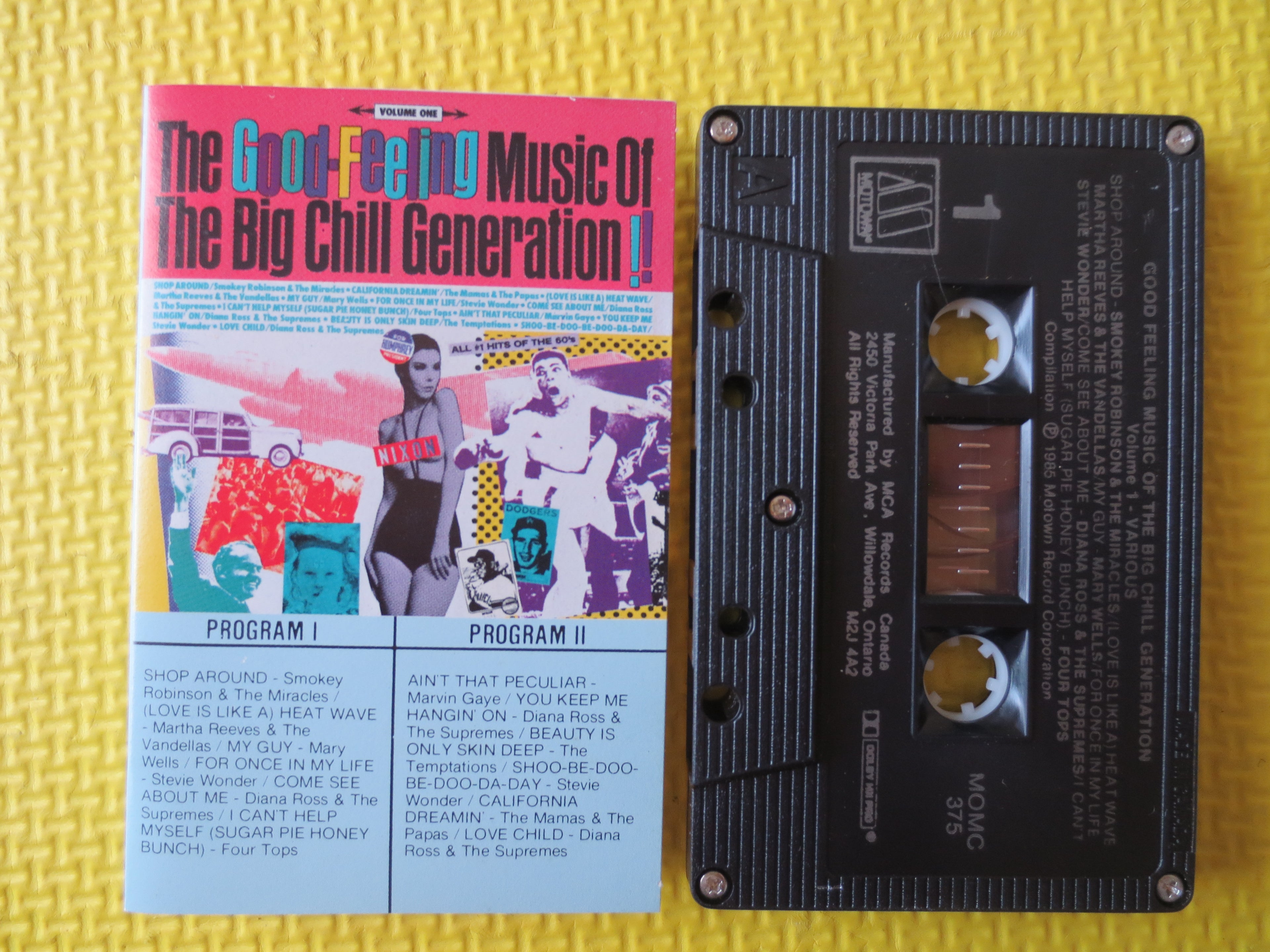 The Big Chill Generation – Rock Music (1985) Cassette
