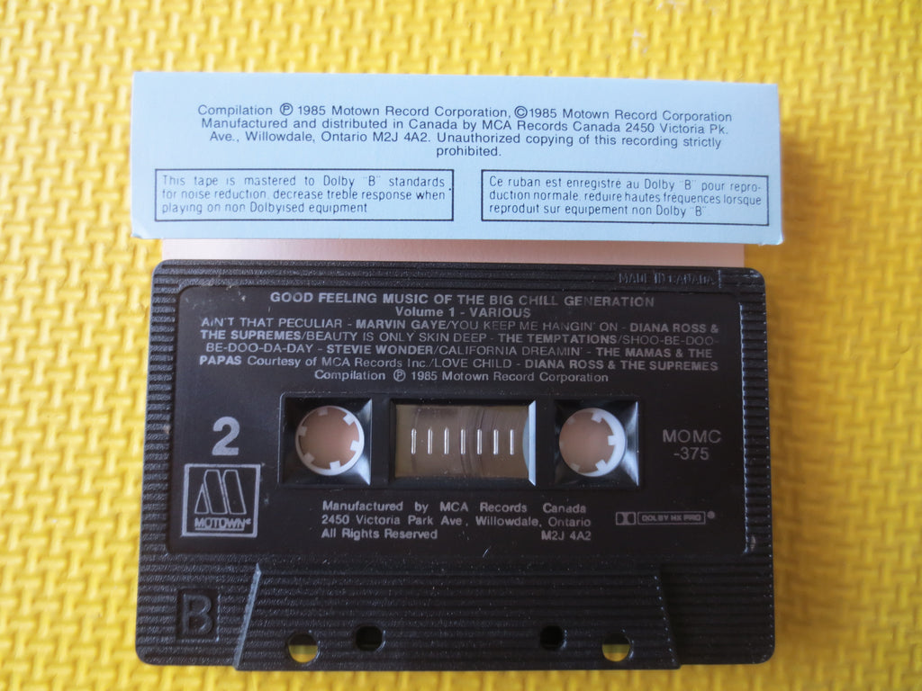 The Big Chill Generation – Rock Music (1985) Cassette