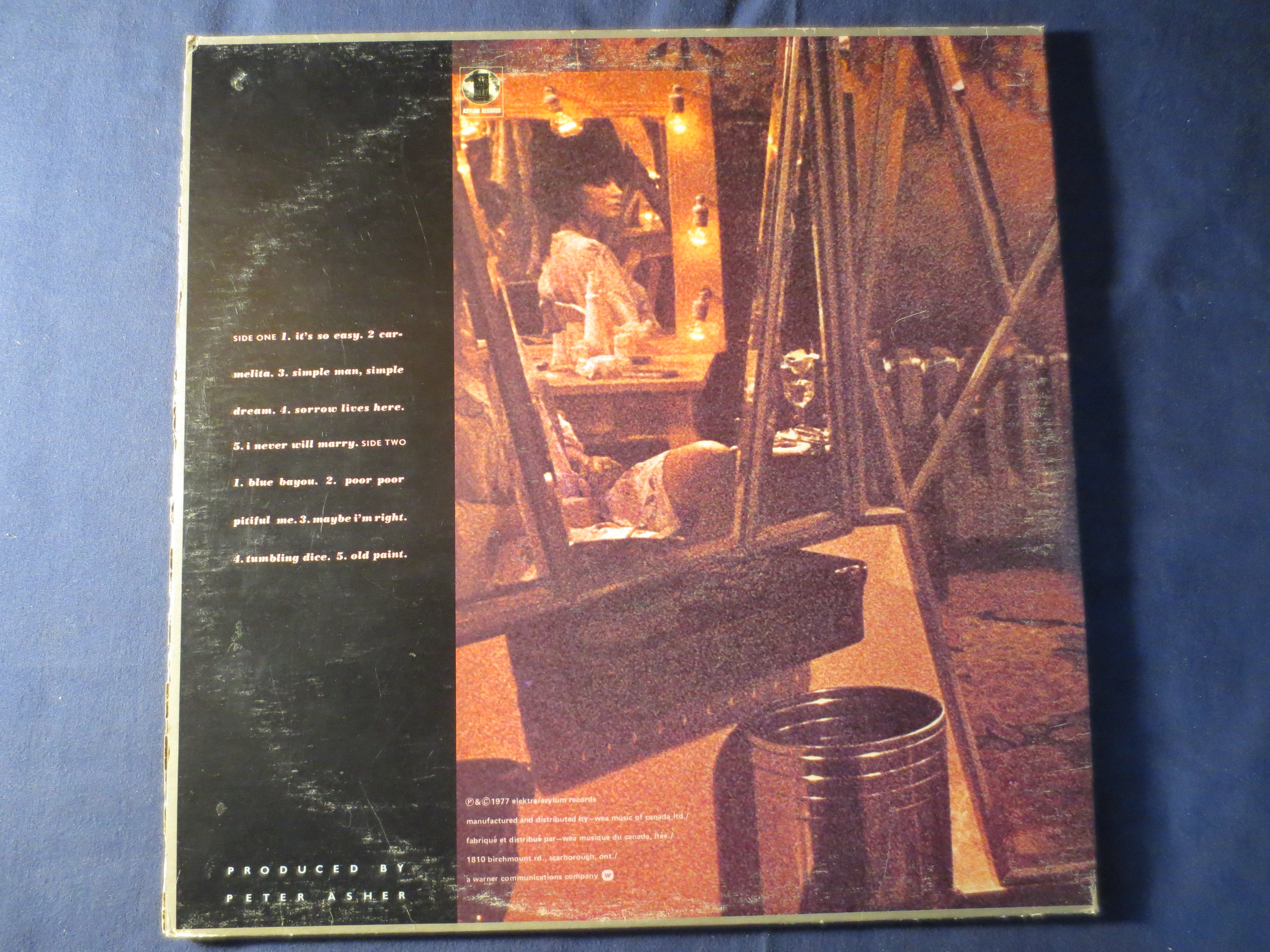 Linda Ronstadt – Simple Dreams (1977) Vinyl LP