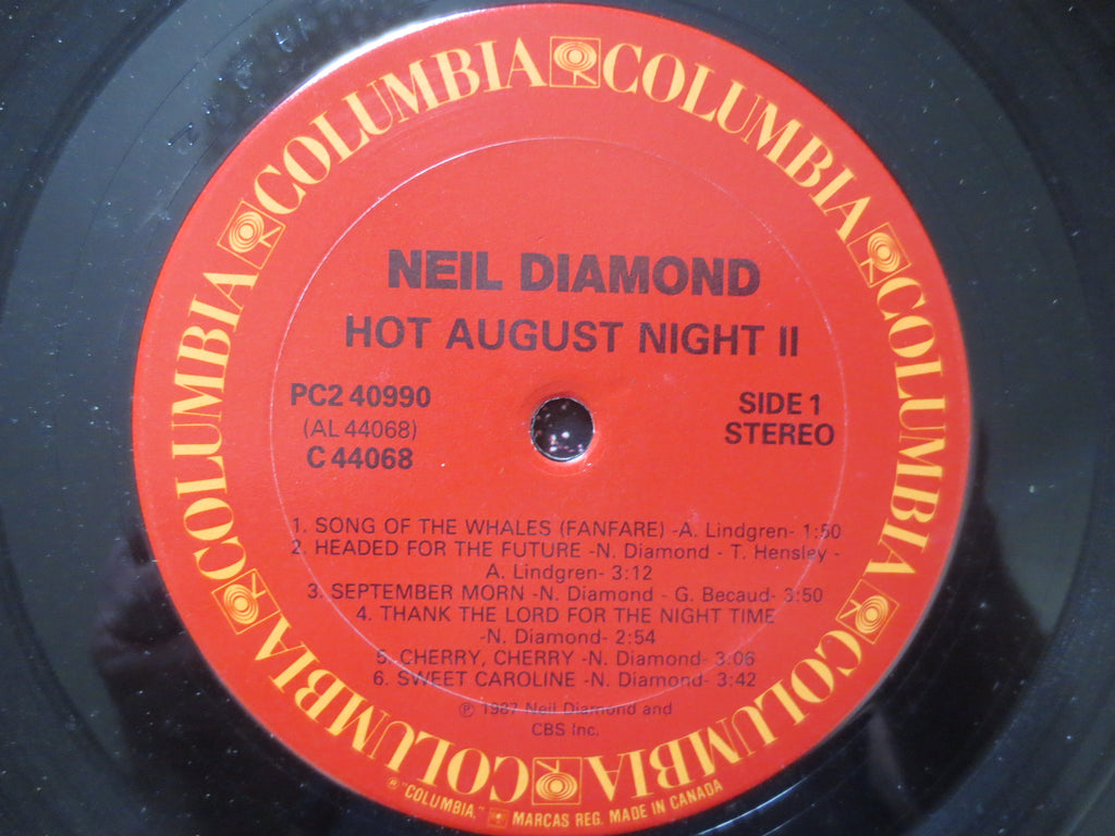 Neil Diamond – Hot August Night II (1987) Vinyl 2xLP
