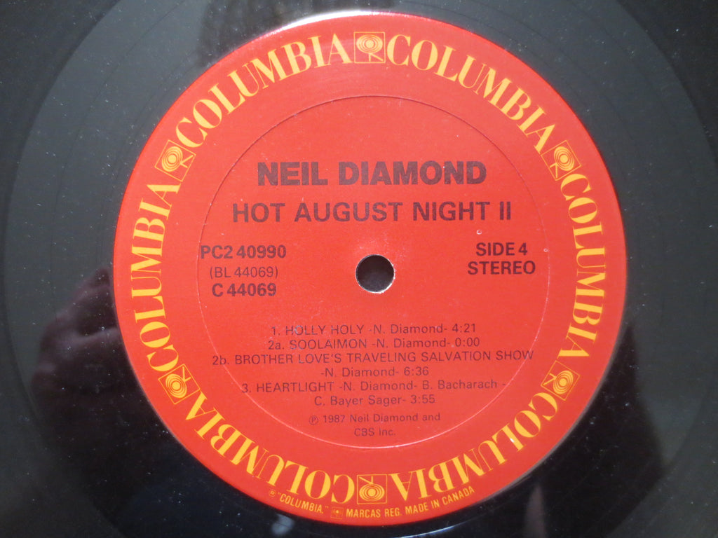 Neil Diamond – Hot August Night II (1987) Vinyl 2xLP