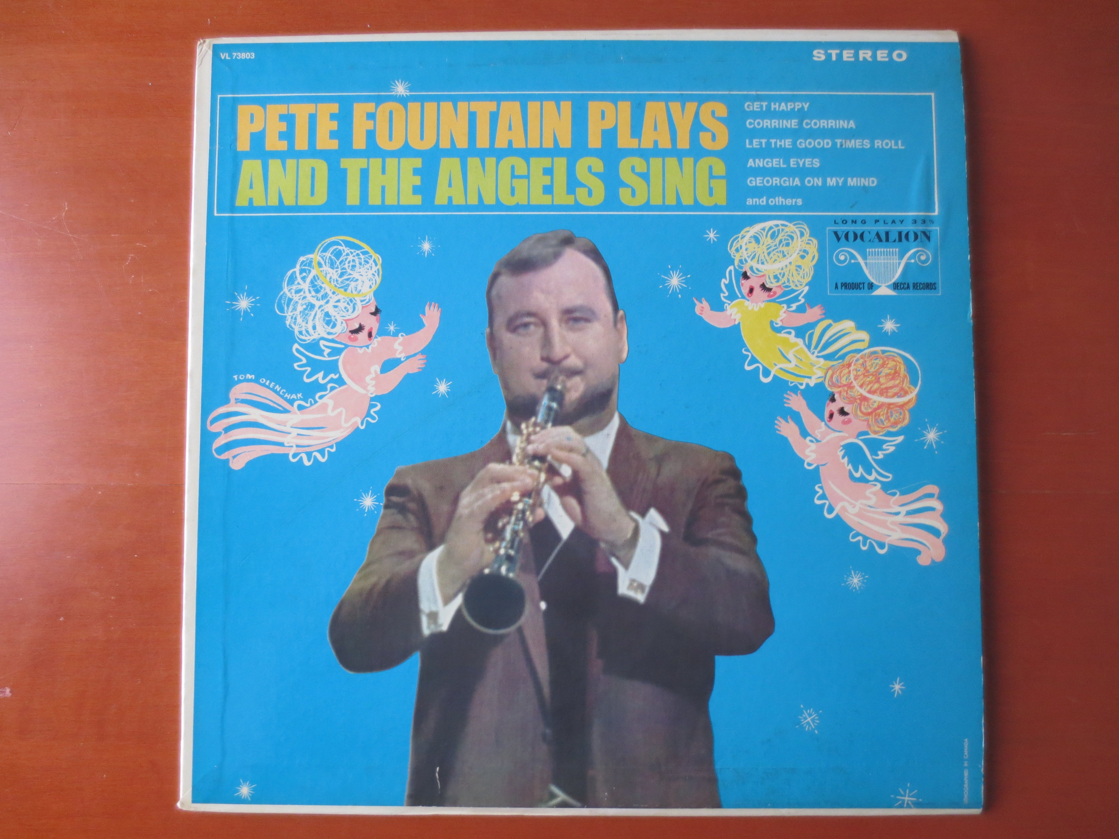 Pete Fountain – Pete Fountain Plays and the Angels Sing (1967) Vinyl LP