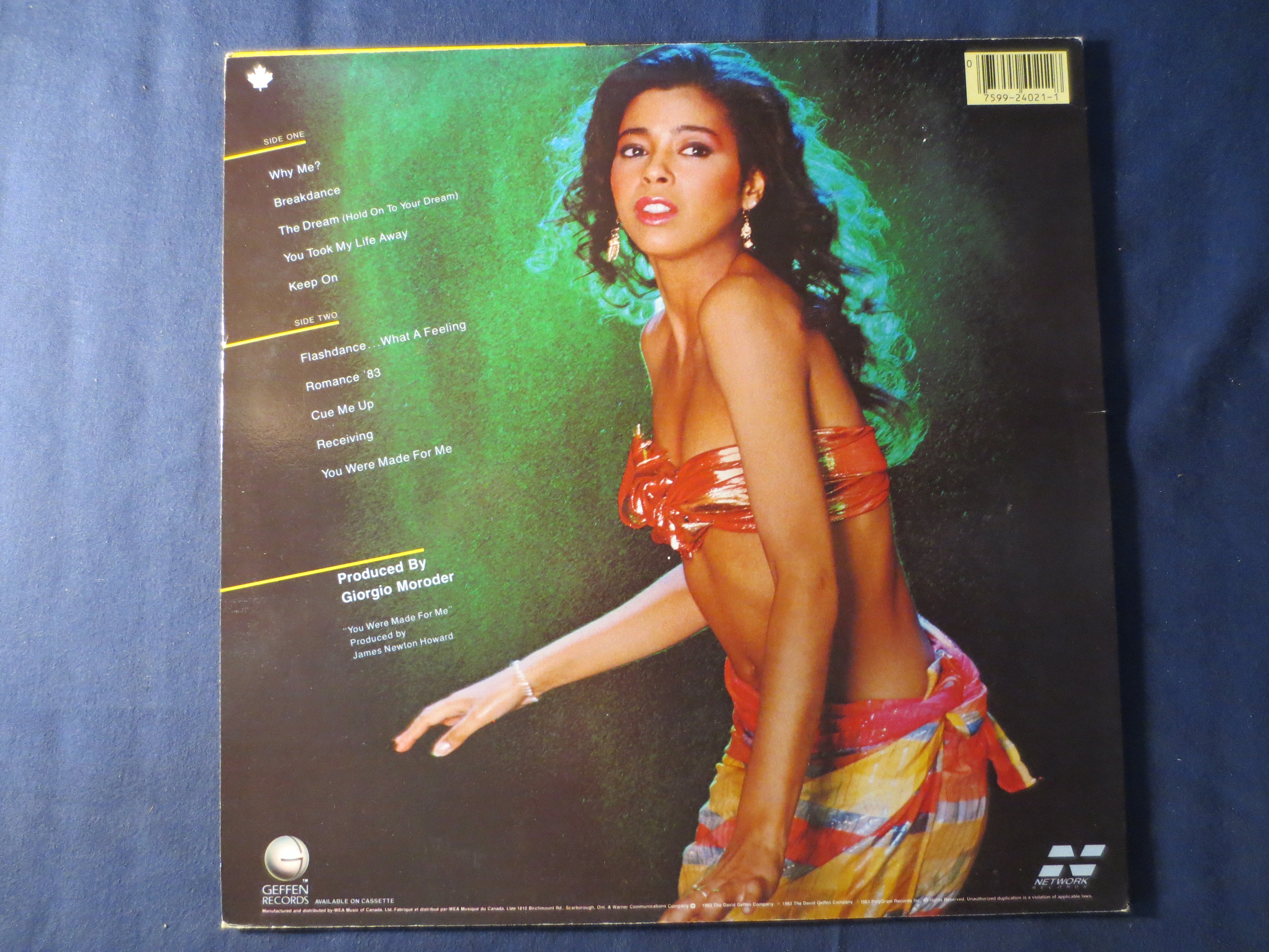Irene Cara – What a Feelin' (1983) [Vinyl LP]