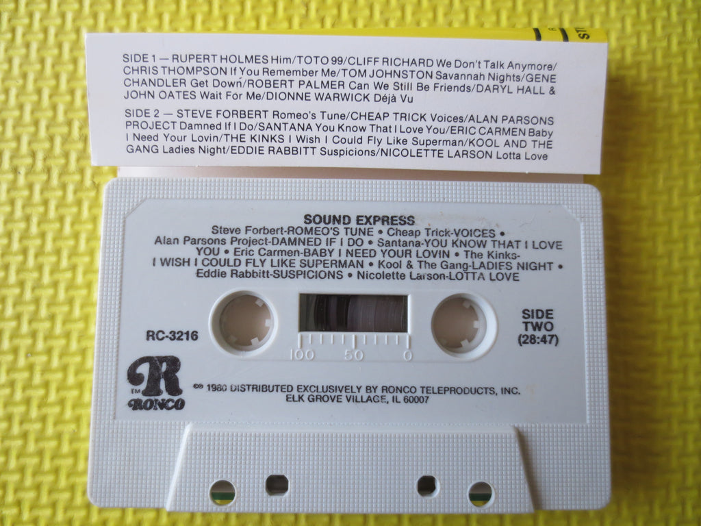 Sound Waves – Ronco Records Rock & Roll (1980) Cassette