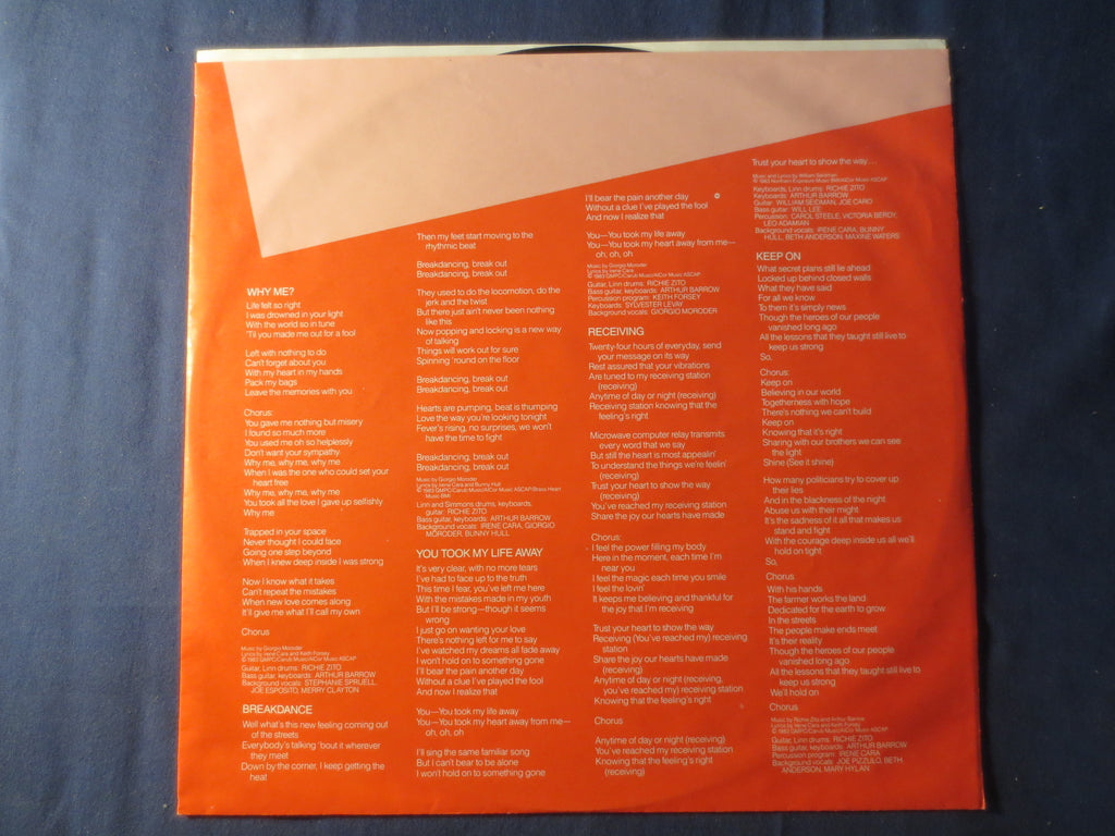 Irene Cara – What a Feelin' (1983) [Vinyl LP]