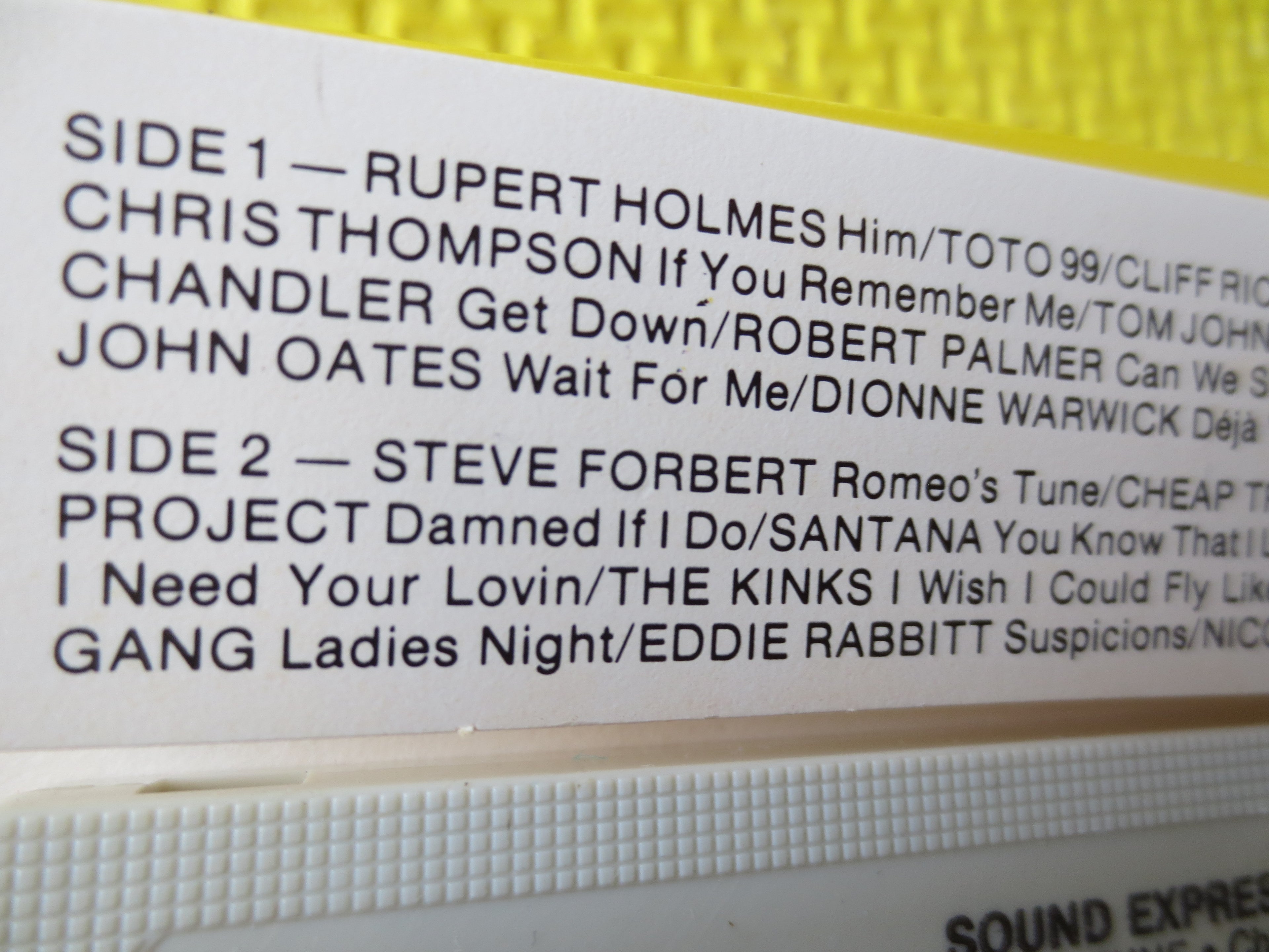 Sound Waves – Ronco Records Rock & Roll (1980) Cassette