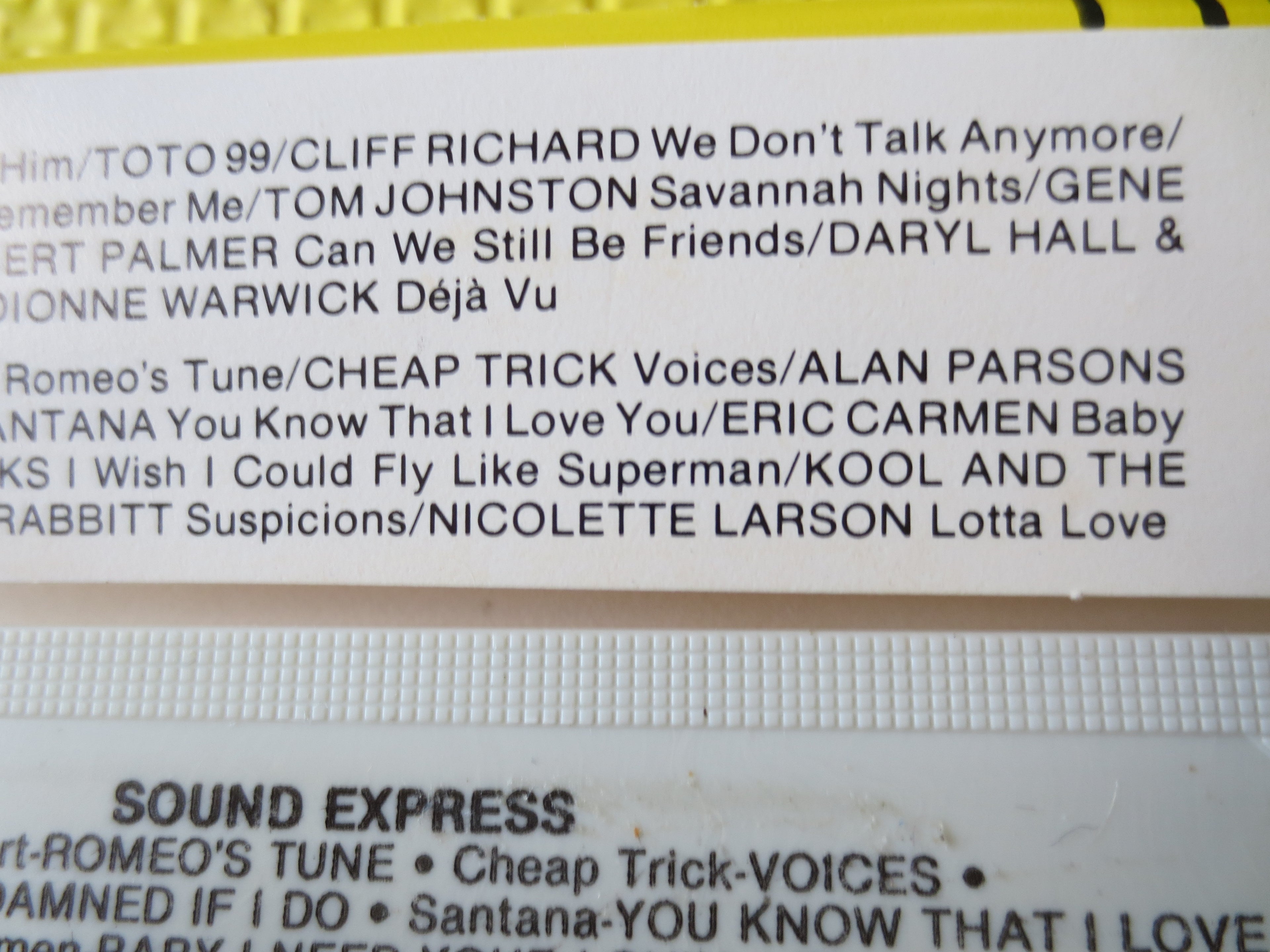 Sound Waves – Ronco Records Rock & Roll (1980) Cassette