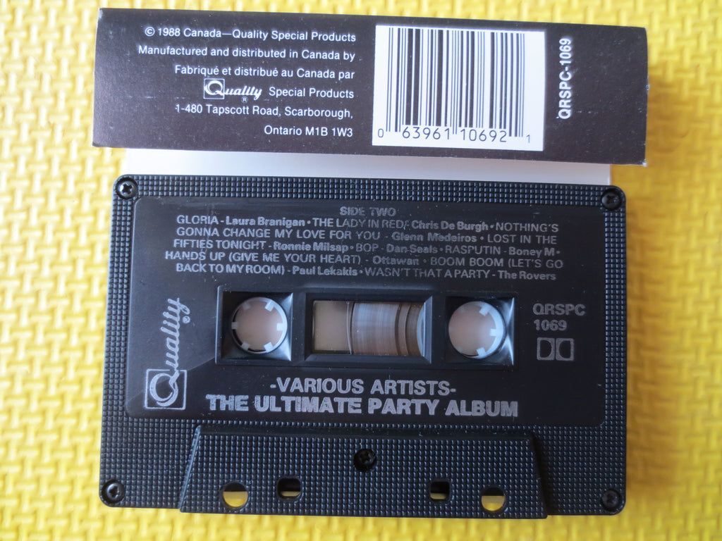 The Ultimate Party Album – Rock & Pop Hits (1988) Cassette