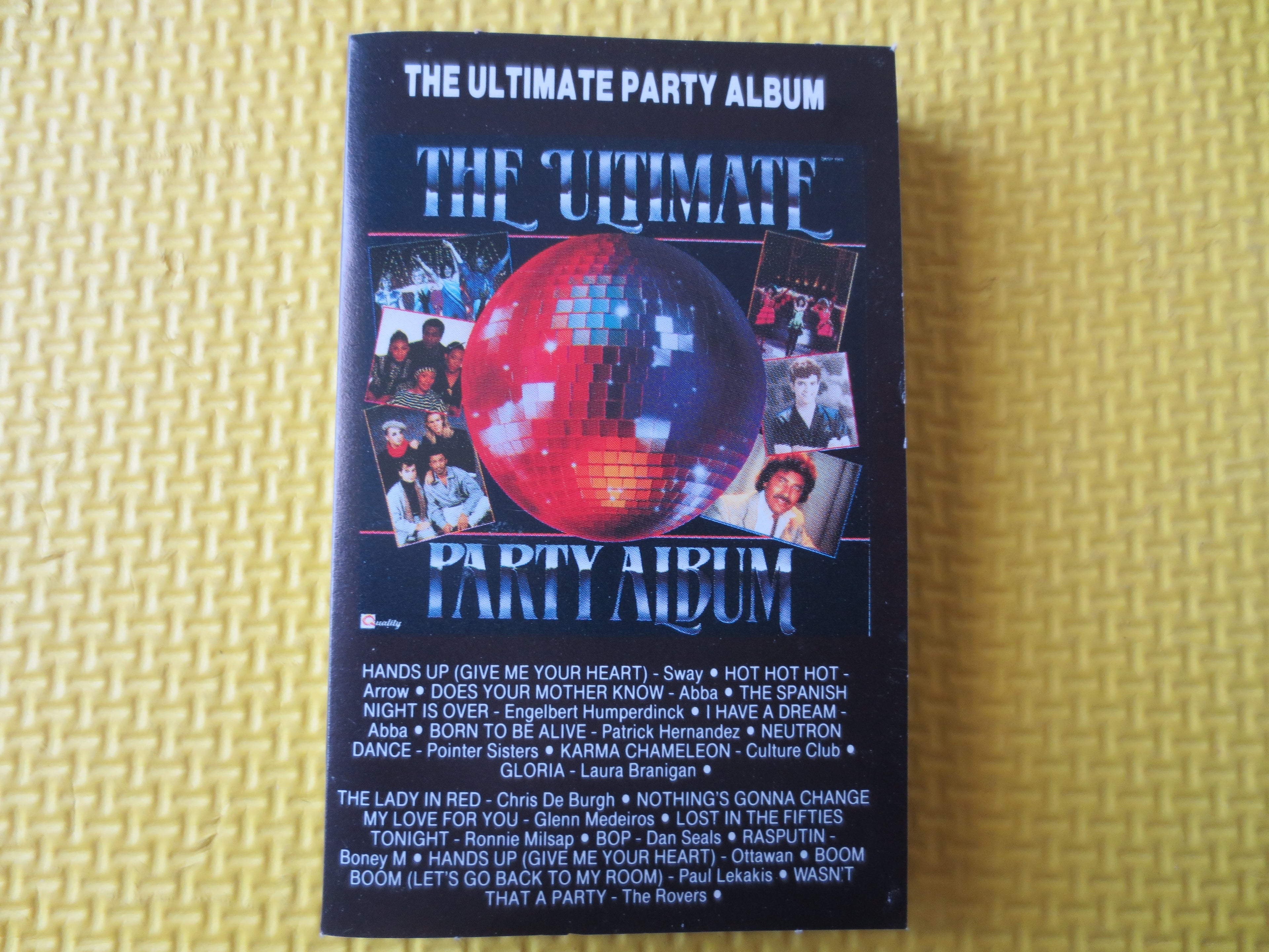 The Ultimate Party Album – Rock & Pop Hits (1988) Cassette