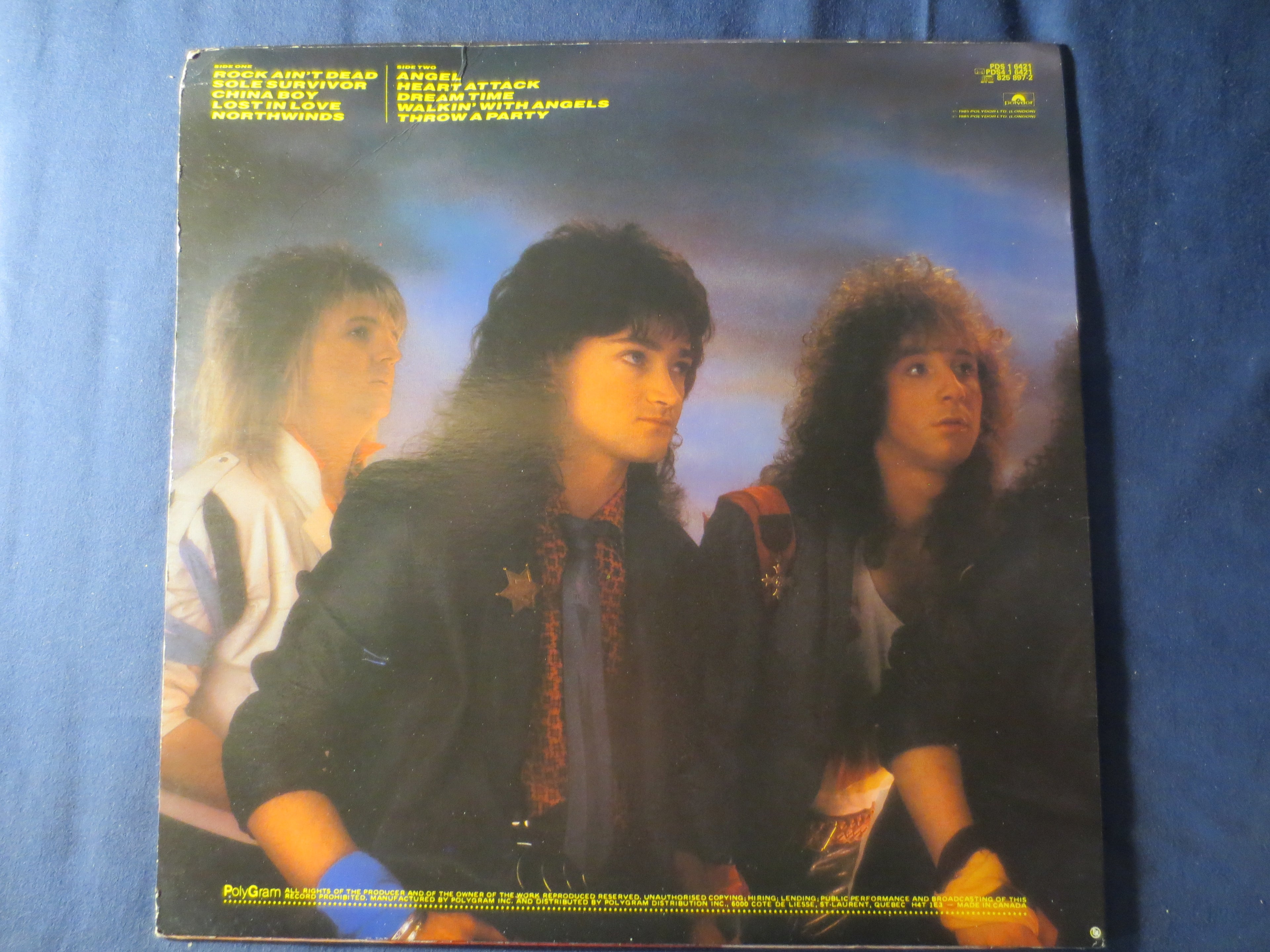 Heavy Pettin' – Rock Ain't Dead (1985) Vinyl LP