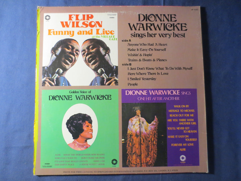 Dionne Warwicke – Sings Her Very Best (1971) Vinyl LP