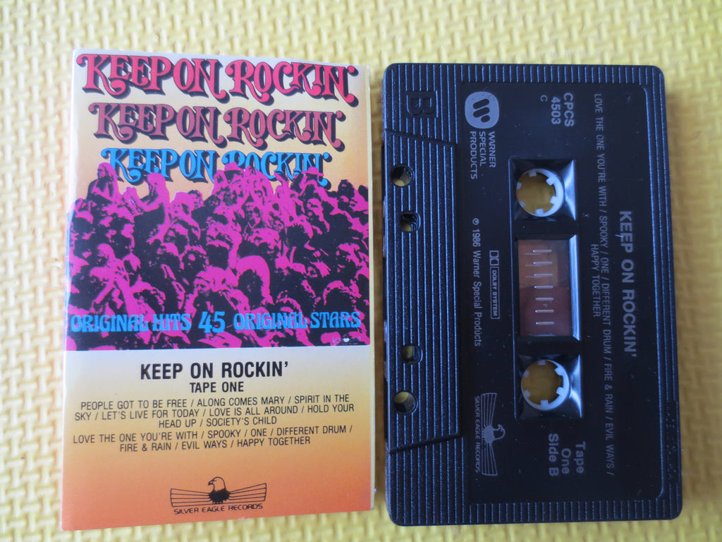 Keep on Rockin' – Rock and Roll Hits (1986) Cassette