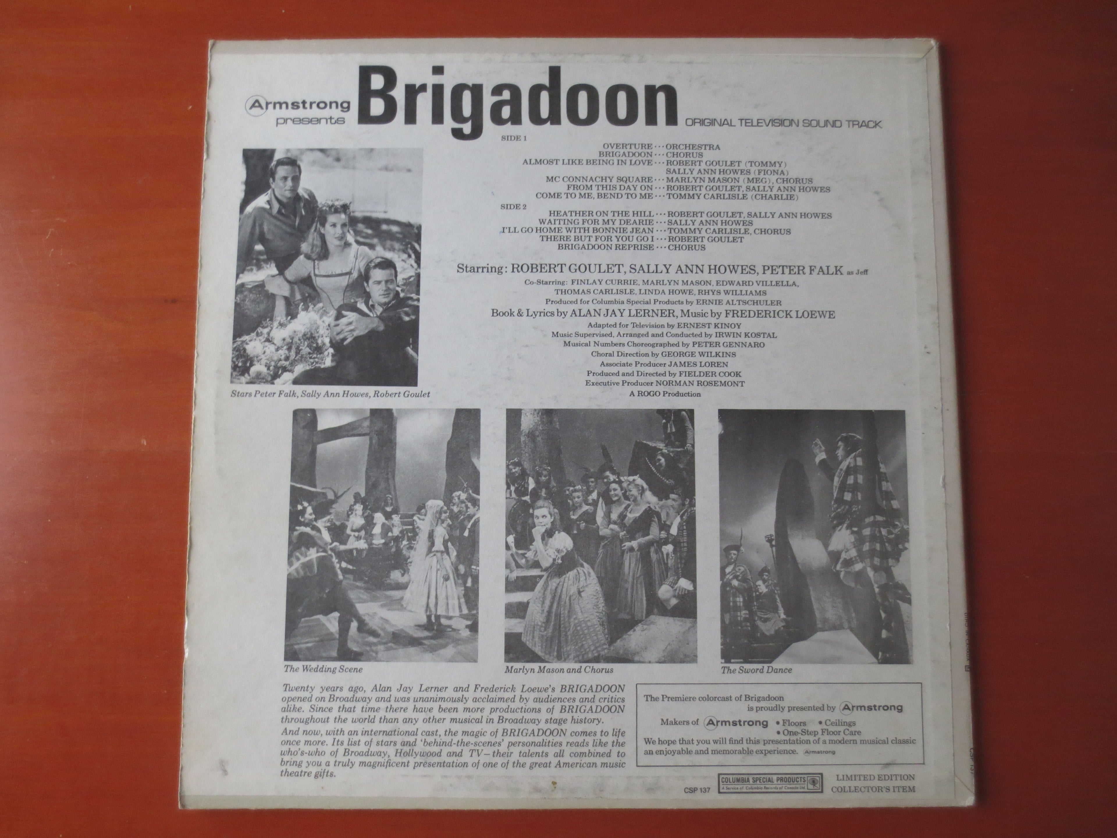 Brigadoon – Original Television Soundtrack (1966) Vinyl LP