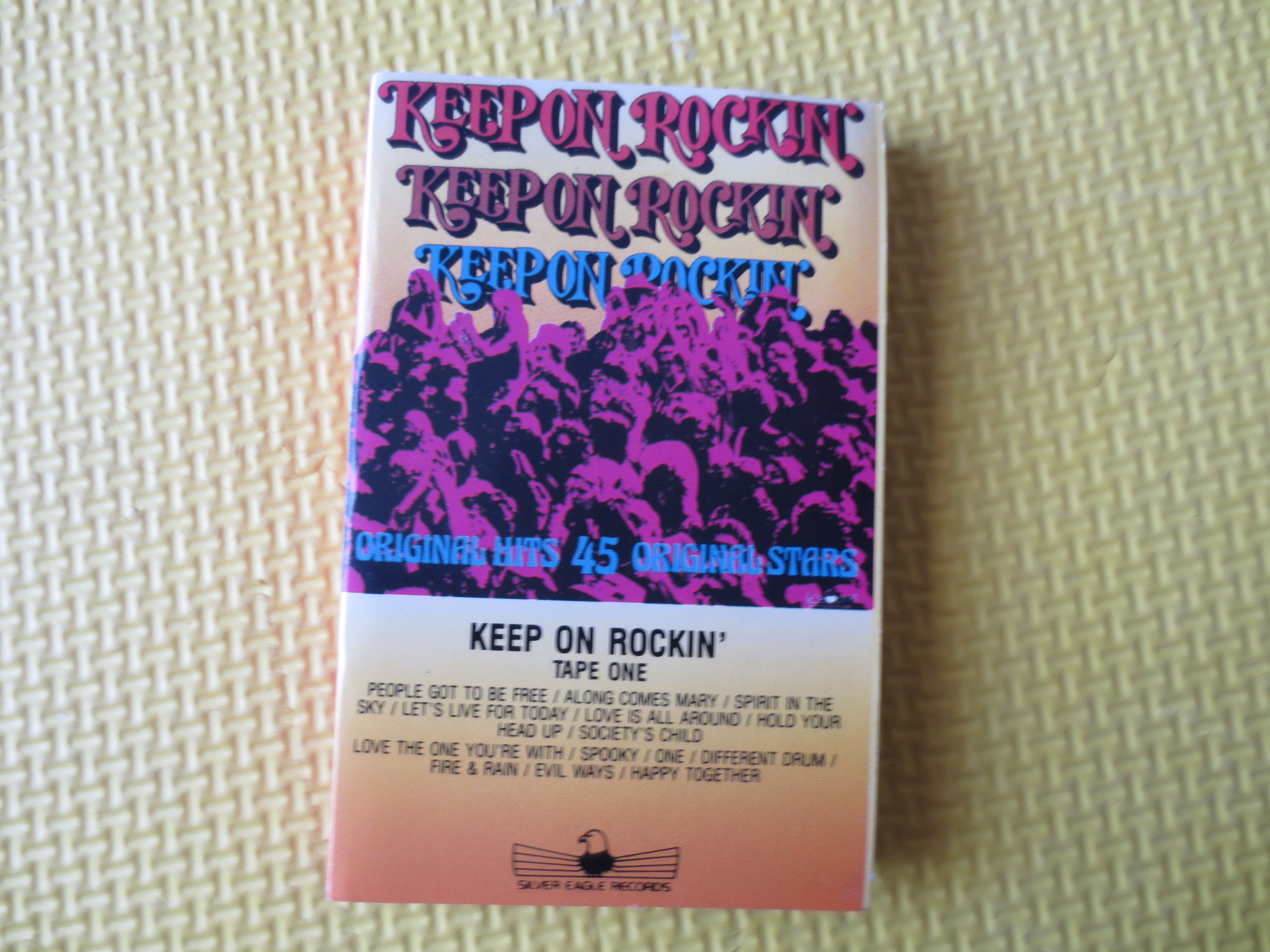 Keep on Rockin' – Rock and Roll Hits (1986) Cassette