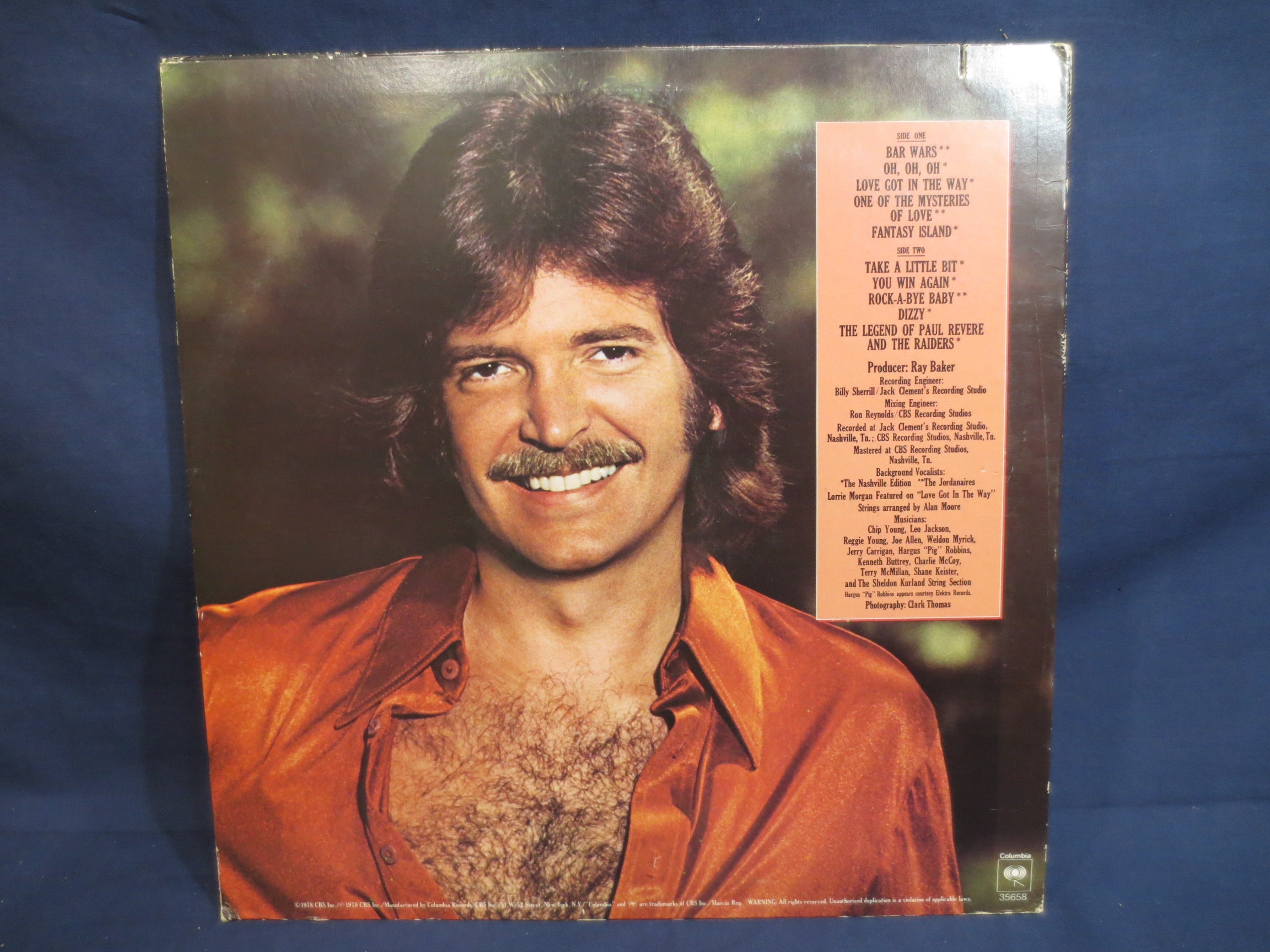 Freddy Weller – Love Got in the Way (1978) Vinyl LP