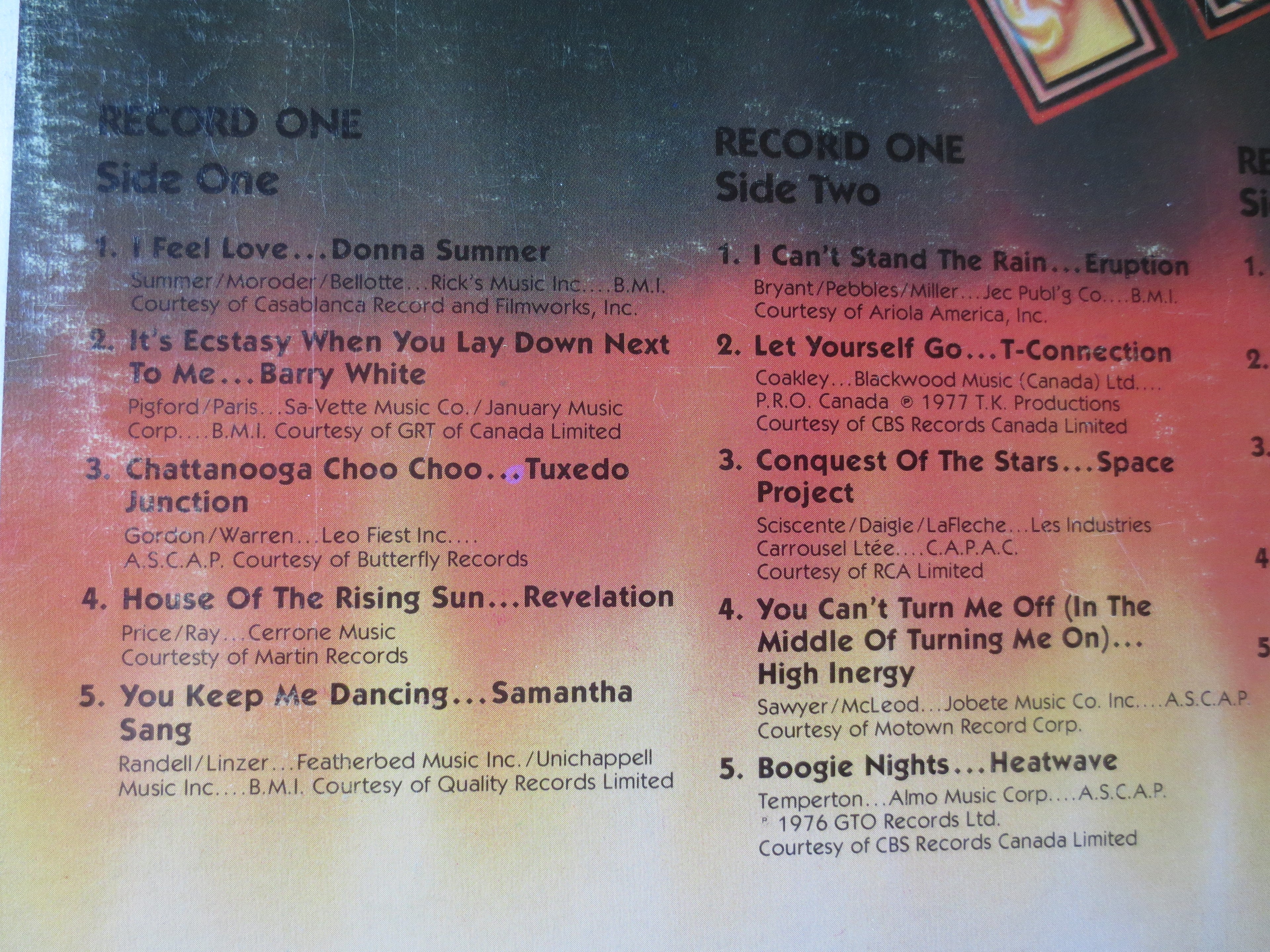 K-Tel – Disco Fire (1978) Vinyl 2xLP