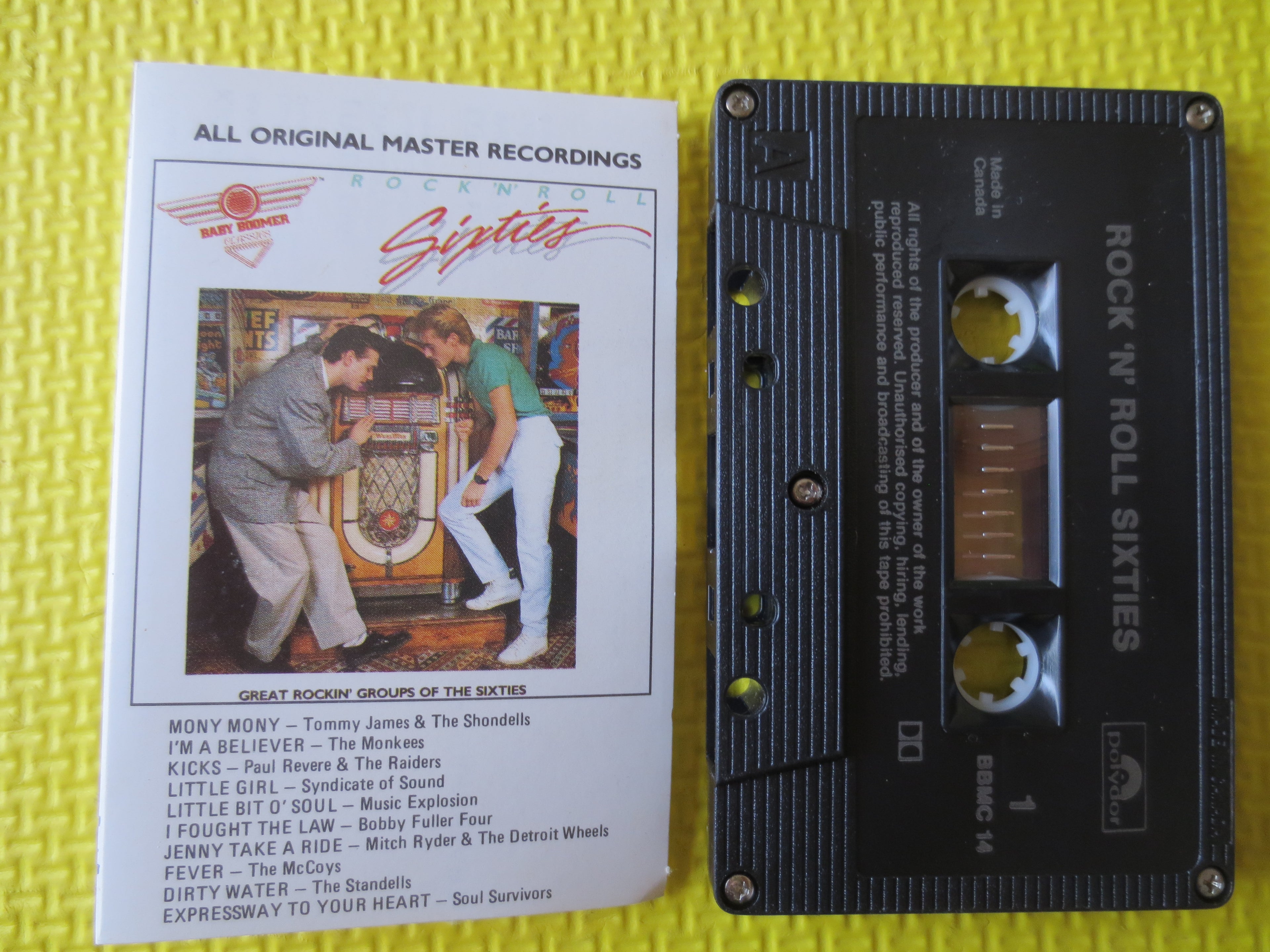 Rock 'N Roll Sixties (1986) Cassette