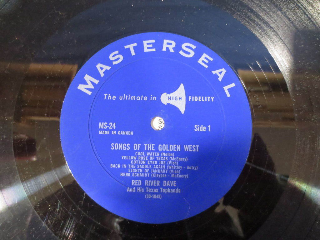 Red River Dave – Songs of the Golden West (1957) Vinyl LP