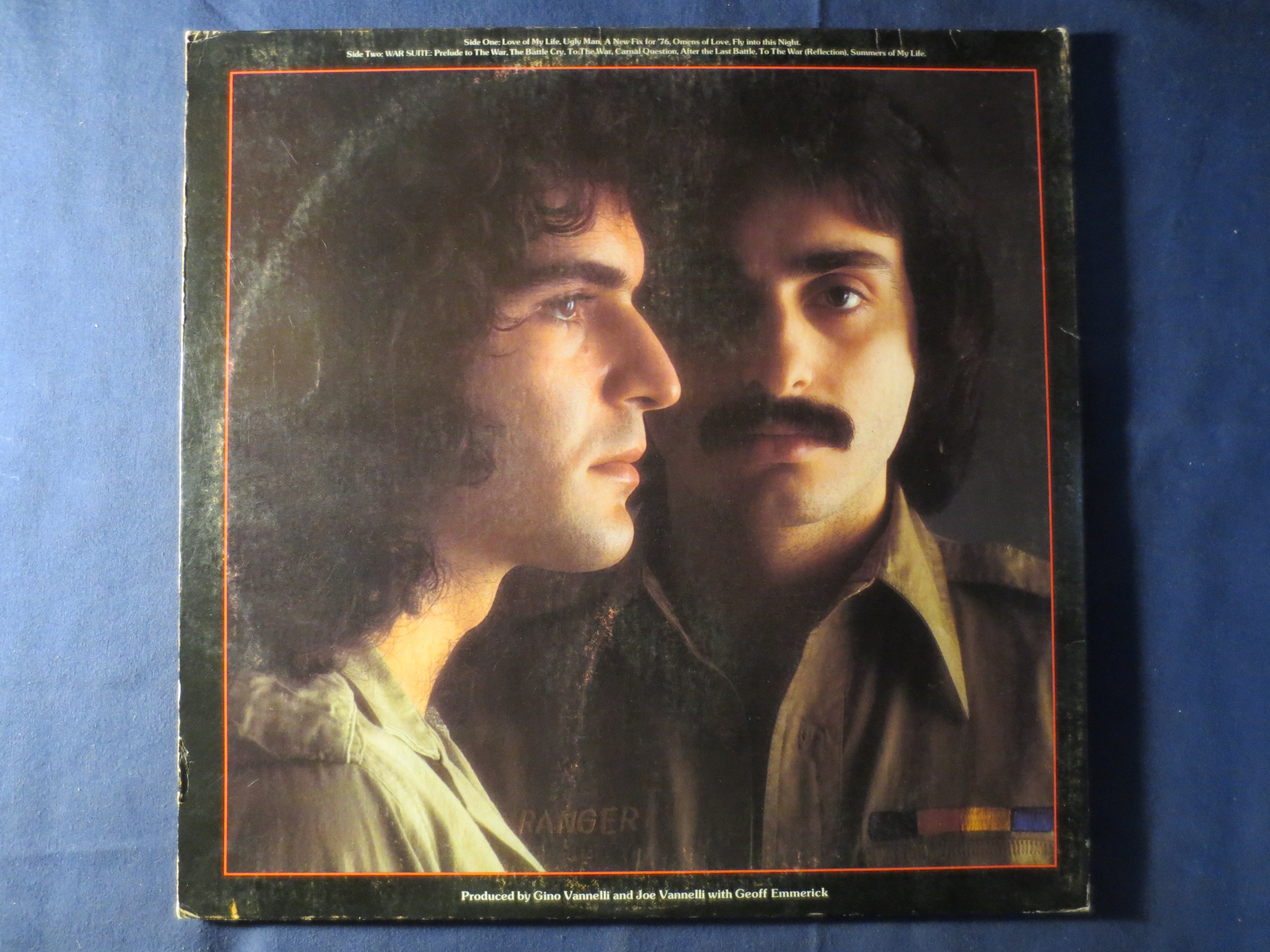 Gino Vannelli – The Gist of the Gemini (1976) Vinyl LP