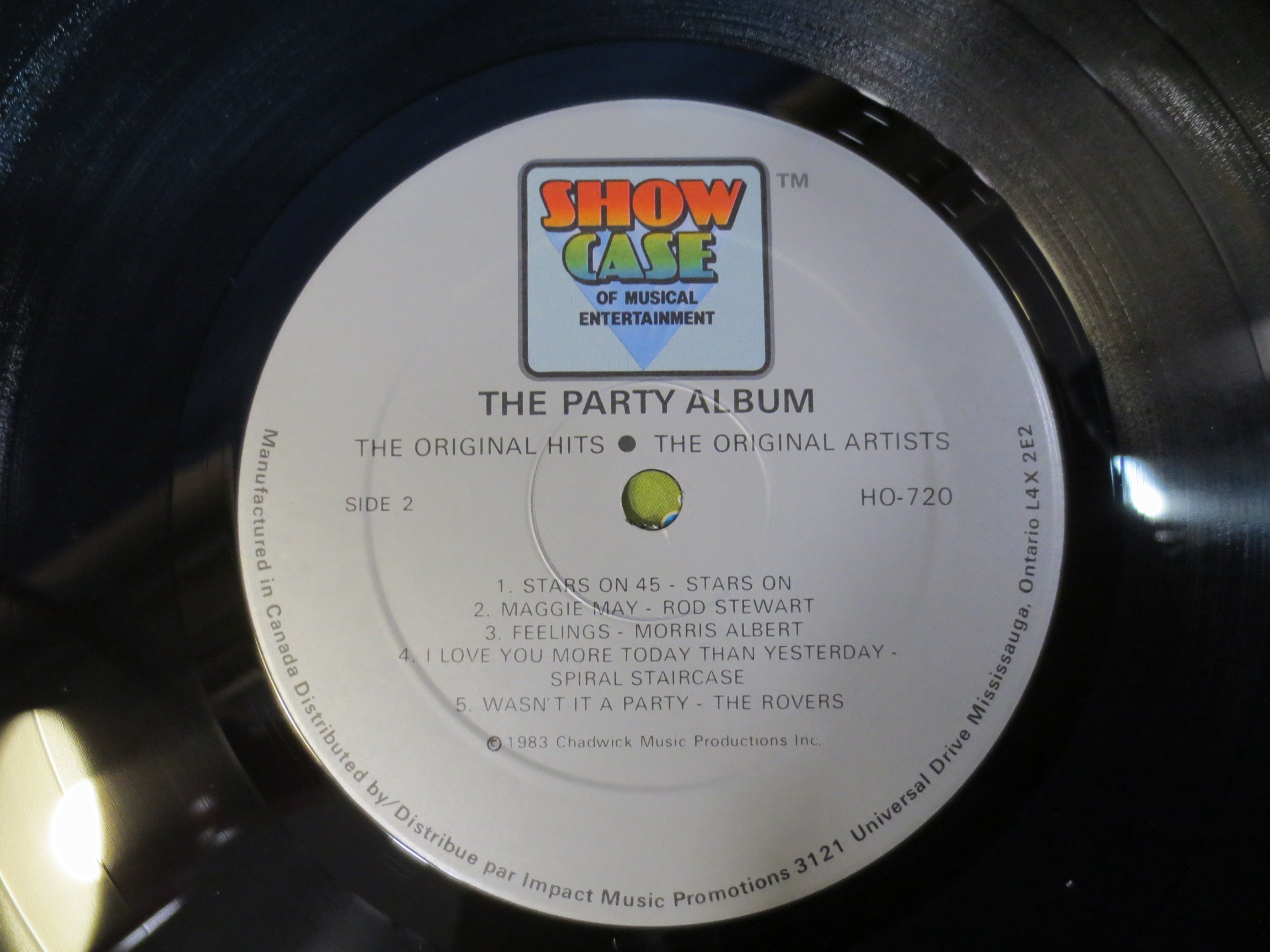 The Party Album – Original Hits, Original Artists (1983) Vinyl LP