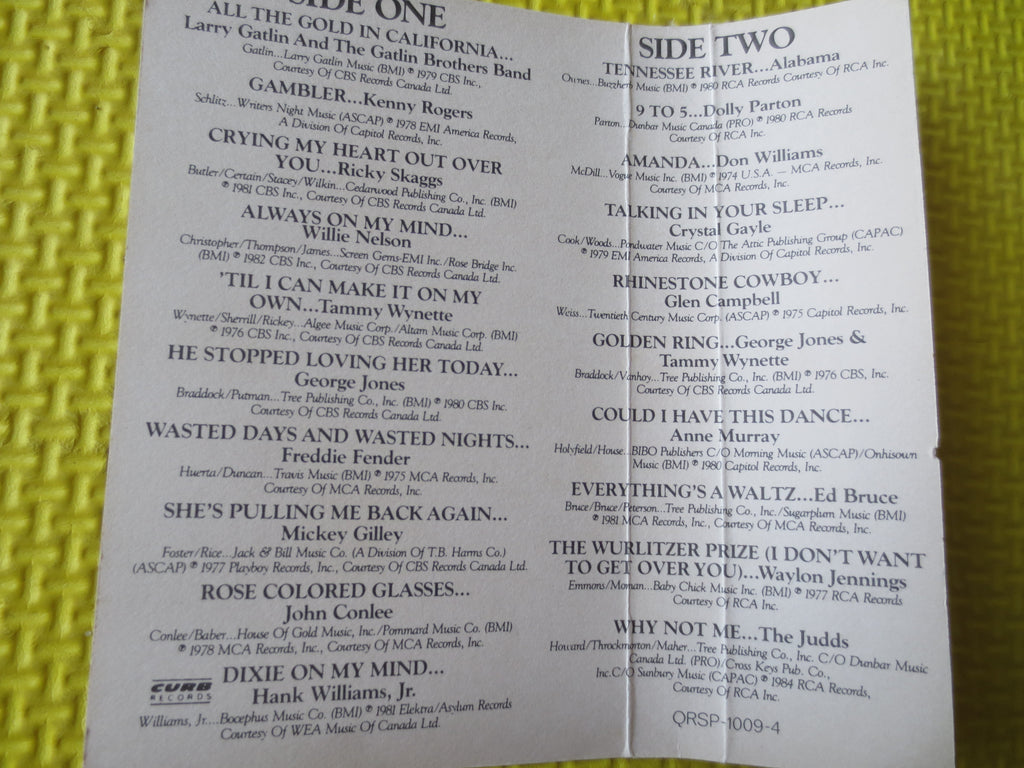 Good as Gold – 20 #1 Country Hits (1986) Cassette