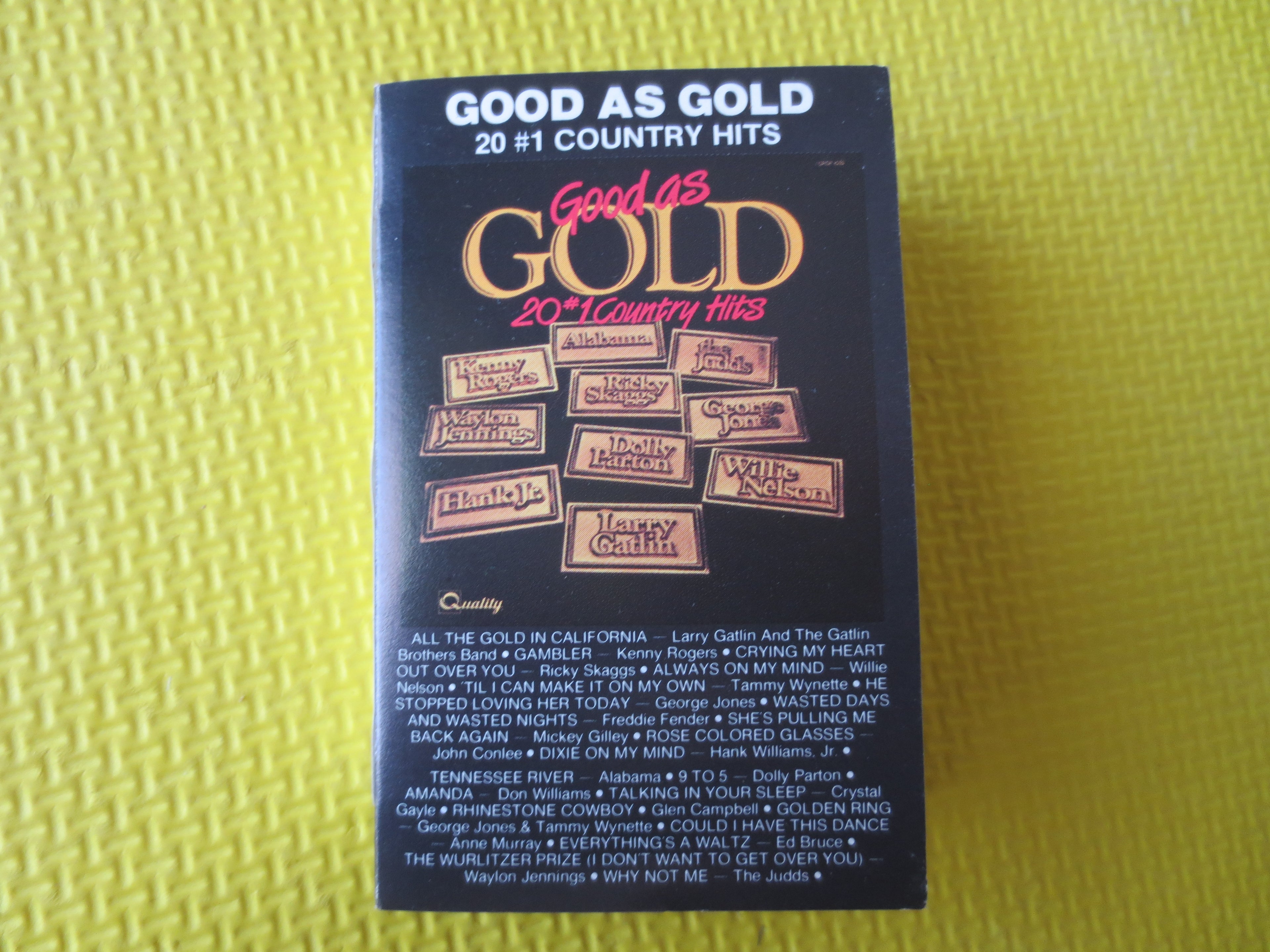 Good as Gold – 20 #1 Country Hits (1986) Cassette
