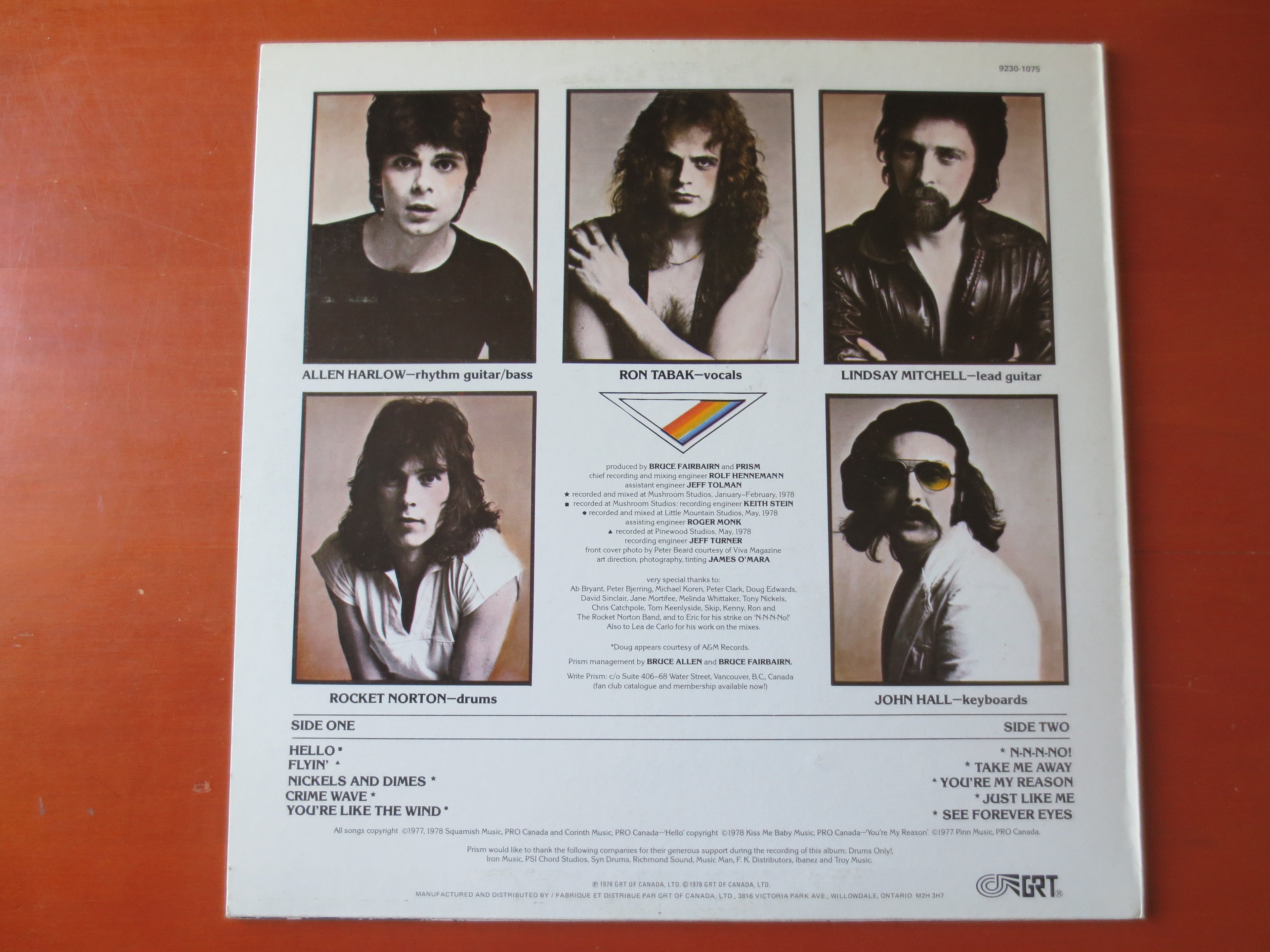 Prism – See Forever Eyes (1978) Vinyl LP