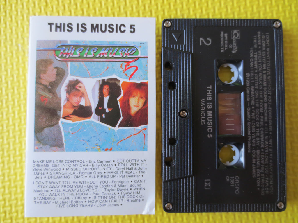 This Is Music 5 – Pop Hits (1989) Cassette