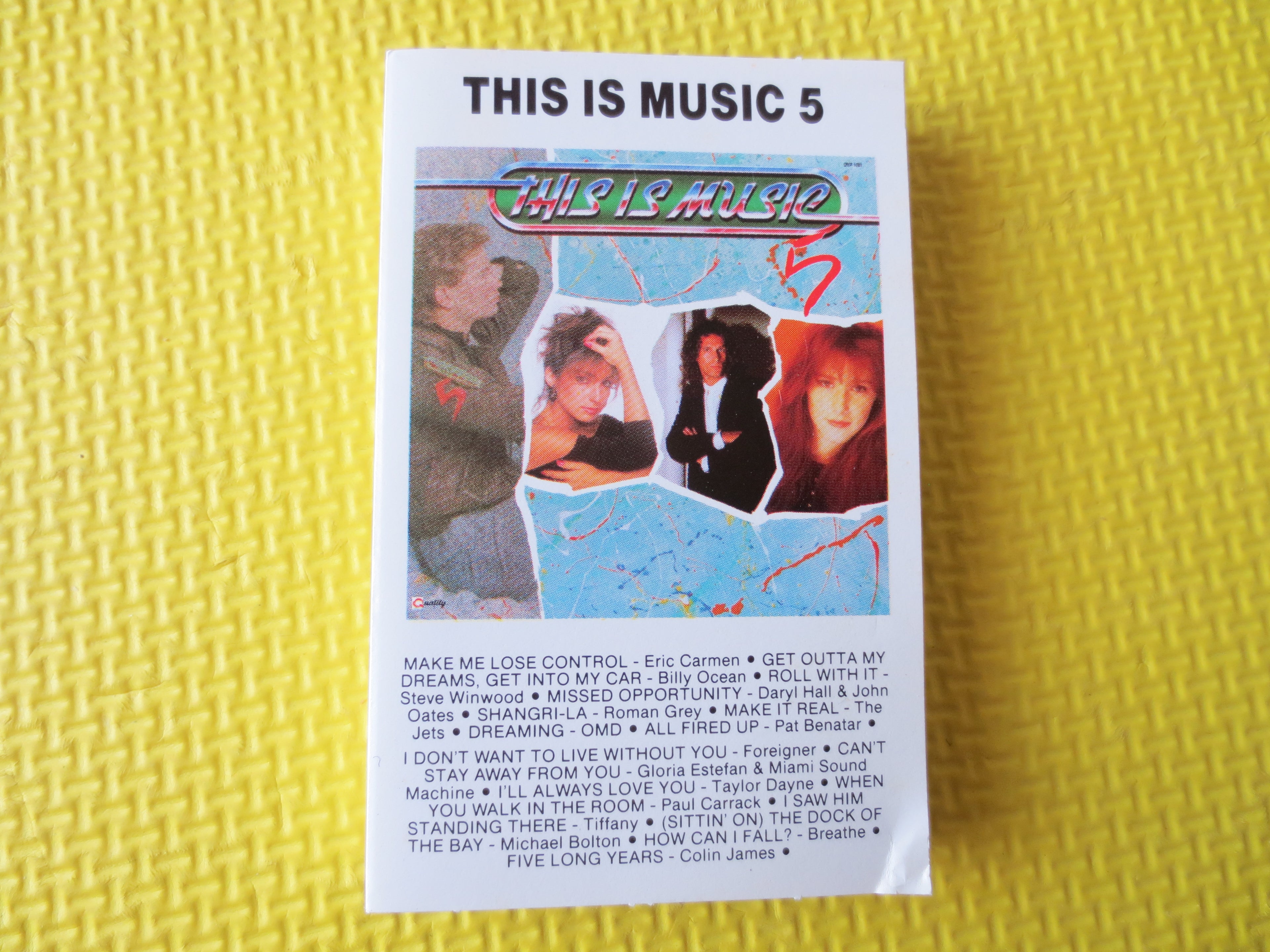 This Is Music 5 – Pop Hits (1989) Cassette