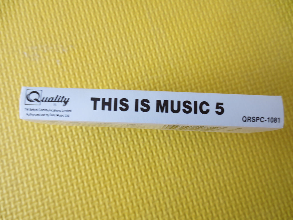This Is Music 5 – Pop Hits (1989) Cassette