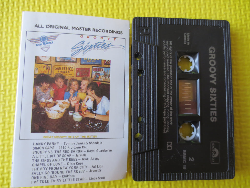 Groovy Sixties – 1960s Music Compilation (1986) Cassette
