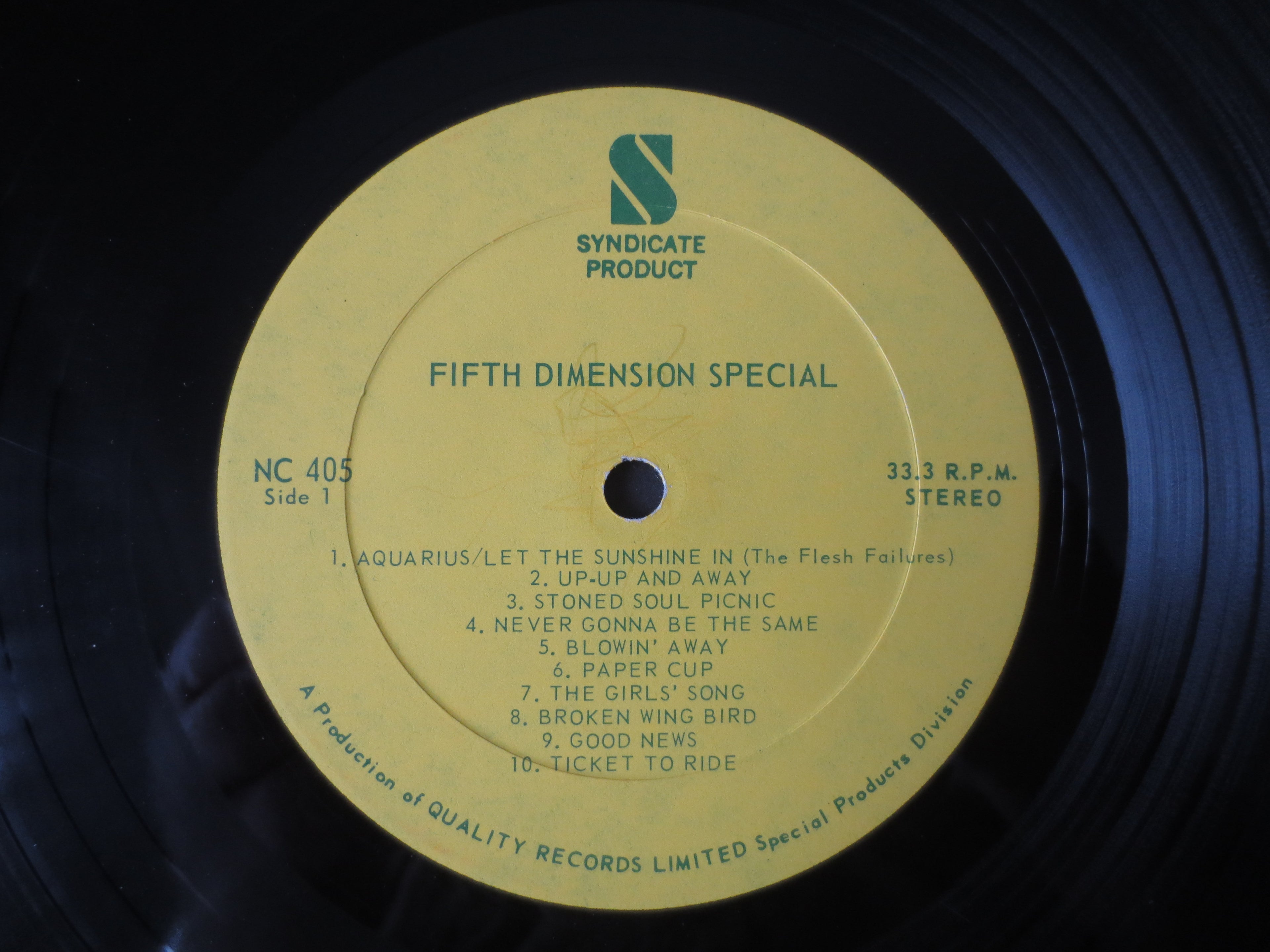 The 5th Dimension – 20 Great Hits – K-Tel (1970) Vinyl LP