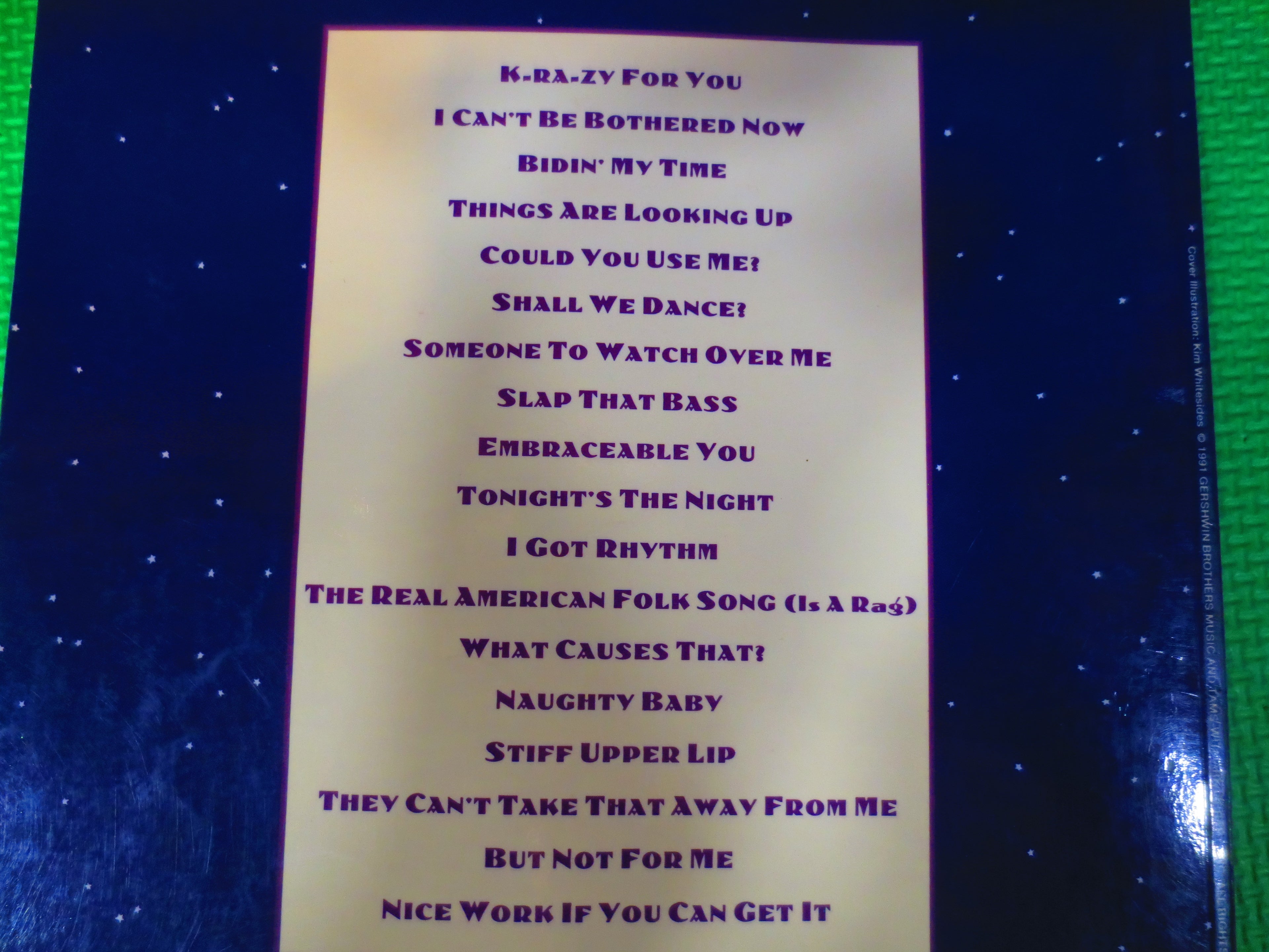 George Gershwin – Crazy for You Sheet Music Songbook